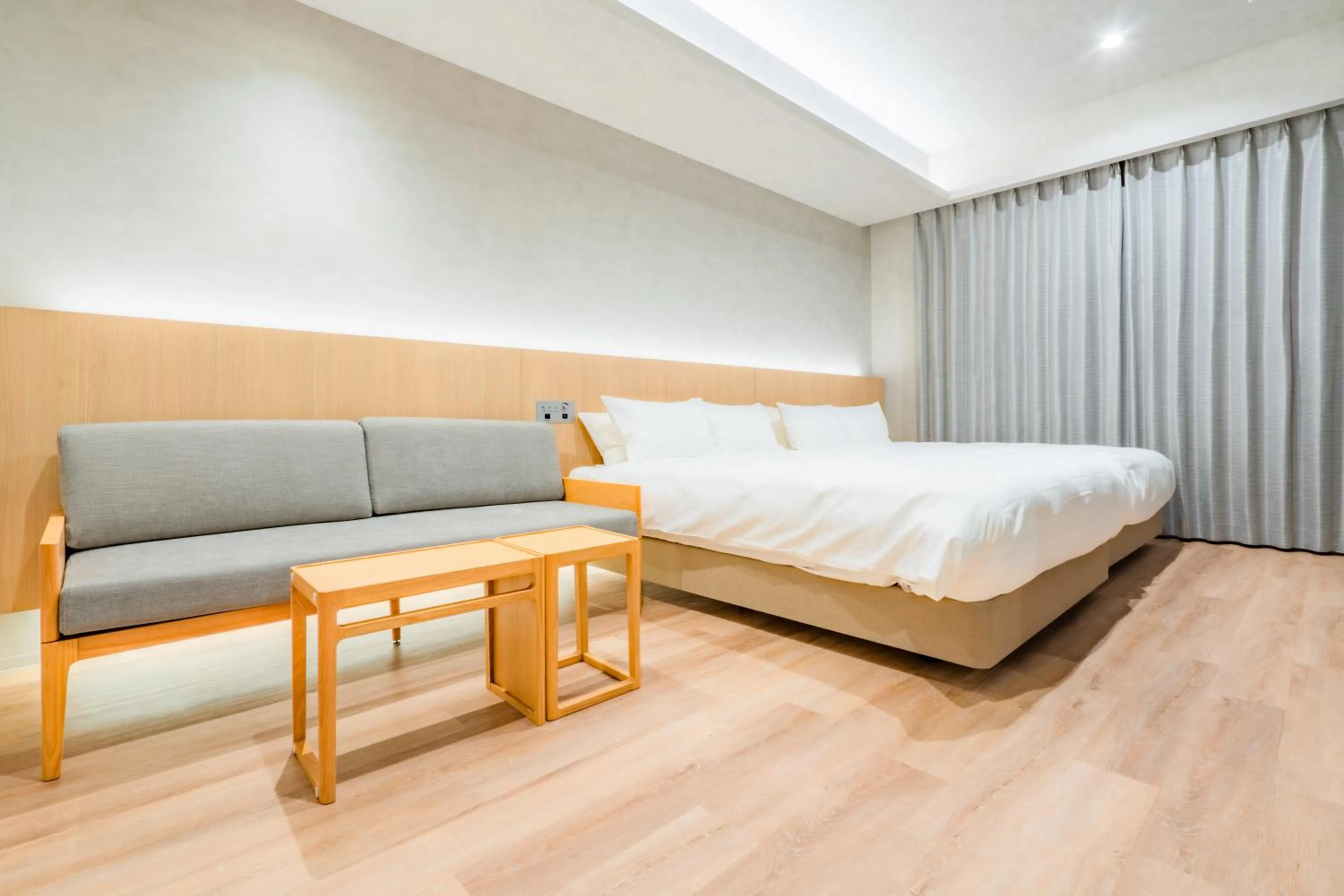 Photo of the whole room, Bed in Randor Hotel Hiroshima Prestige