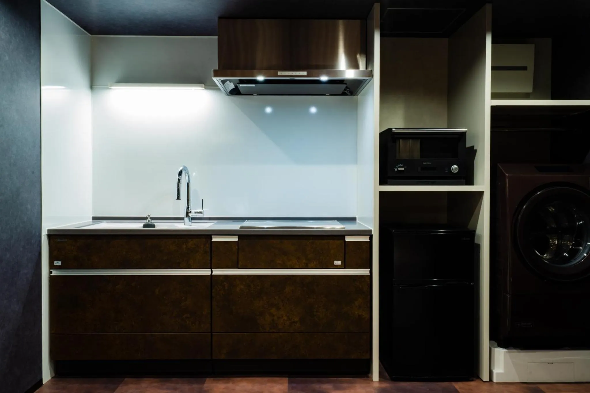Kitchen or kitchenette in Randor Hotel Hiroshima Prestige