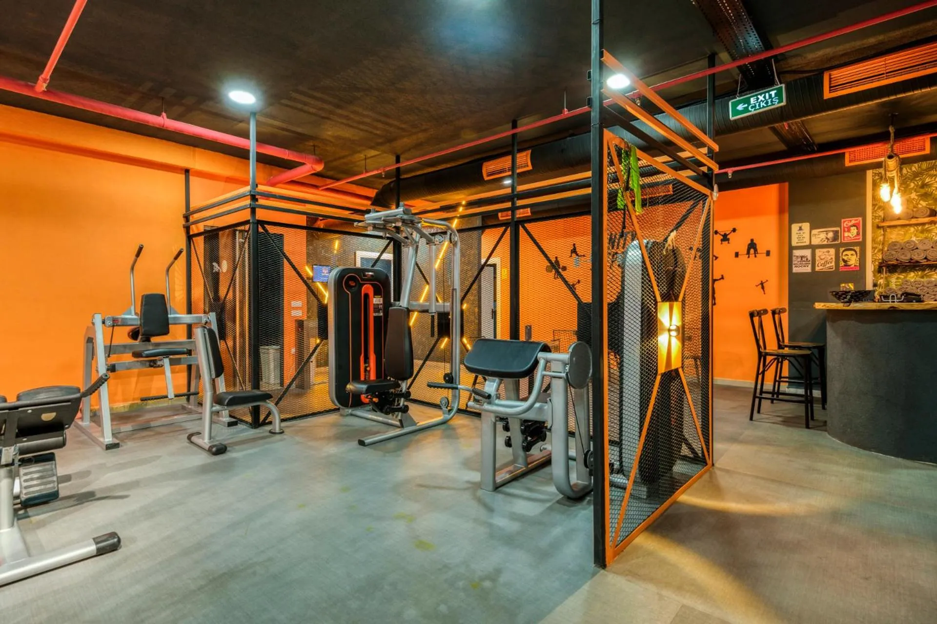 Fitness centre/facilities in Zin D Sefin Aparts