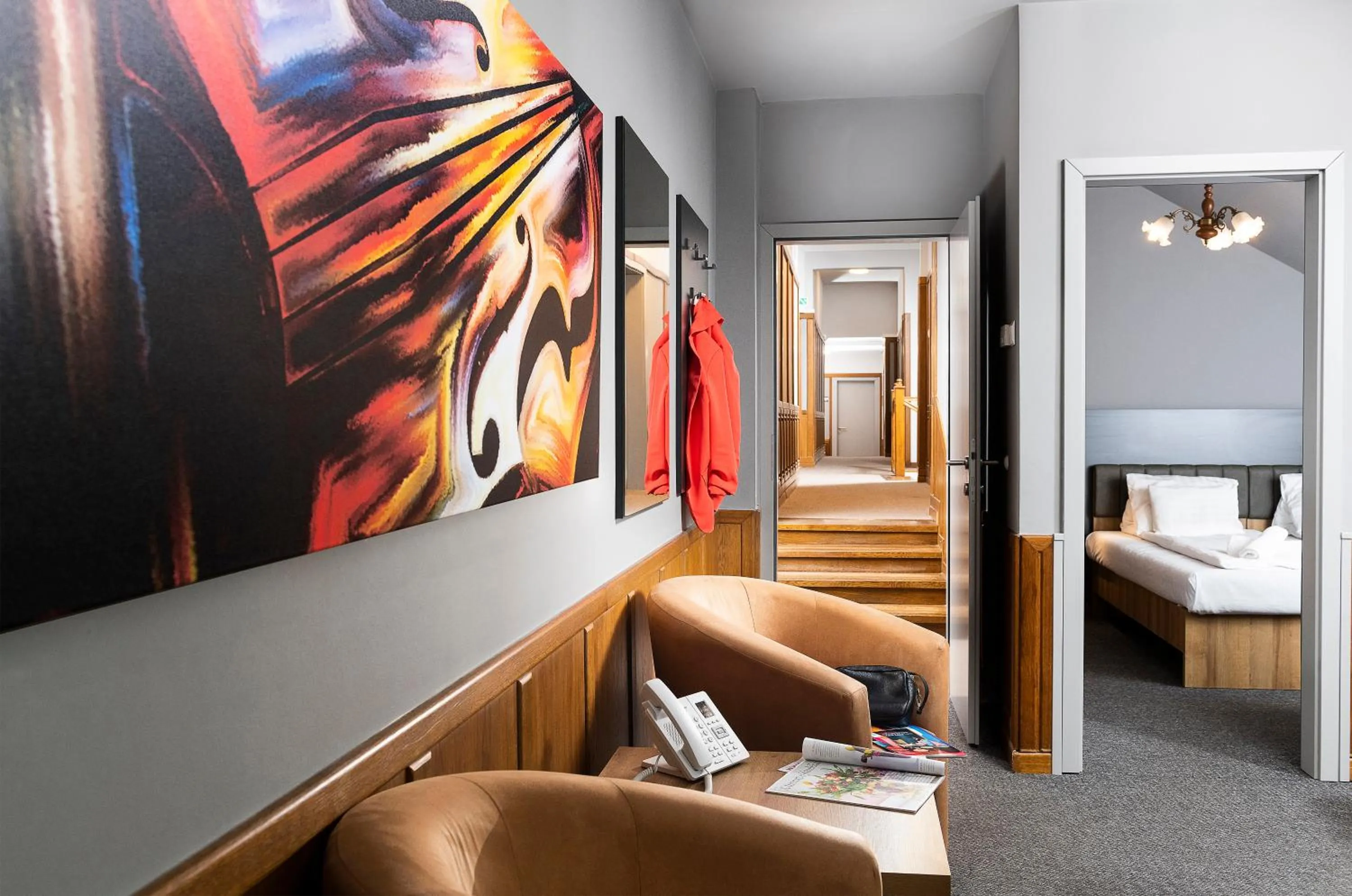 Bed in Svájci Lak Panzió