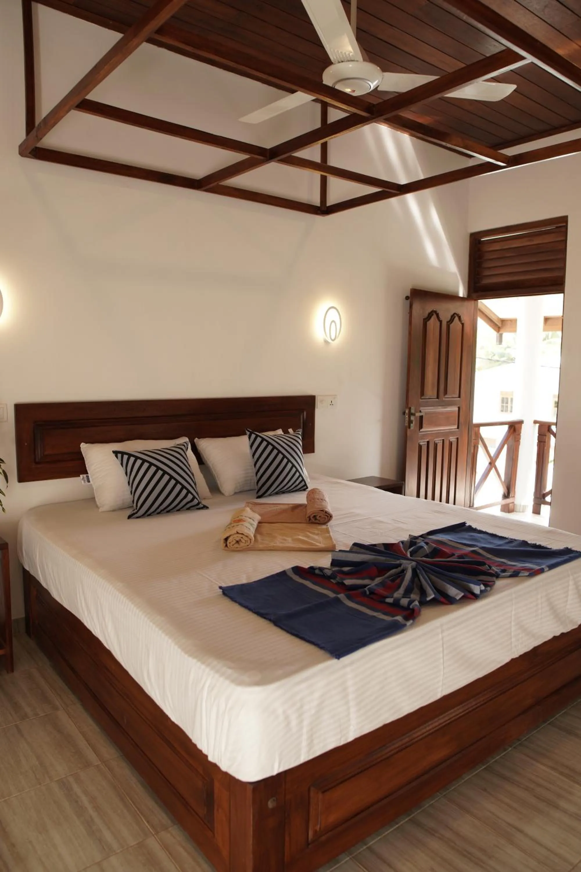 Bed in Surf Nest Hiriketiya
