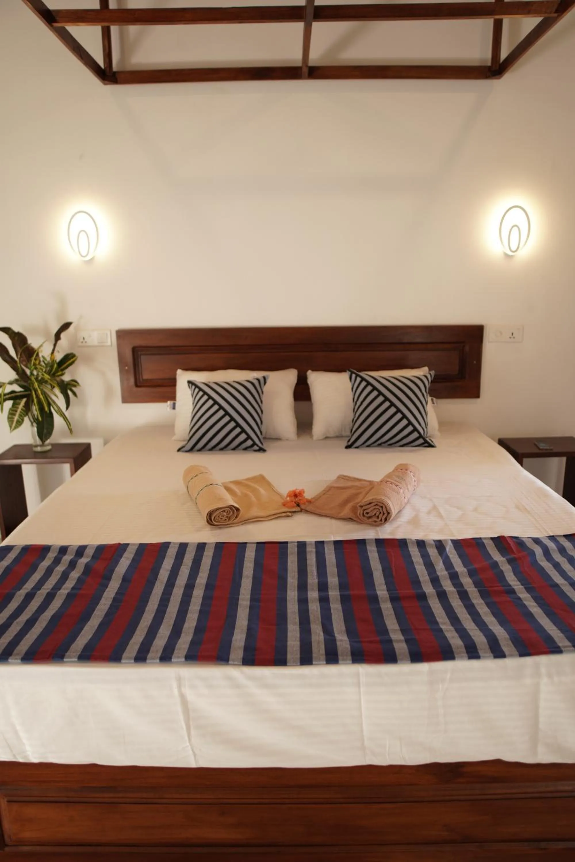 Bed in Surf Nest Hiriketiya