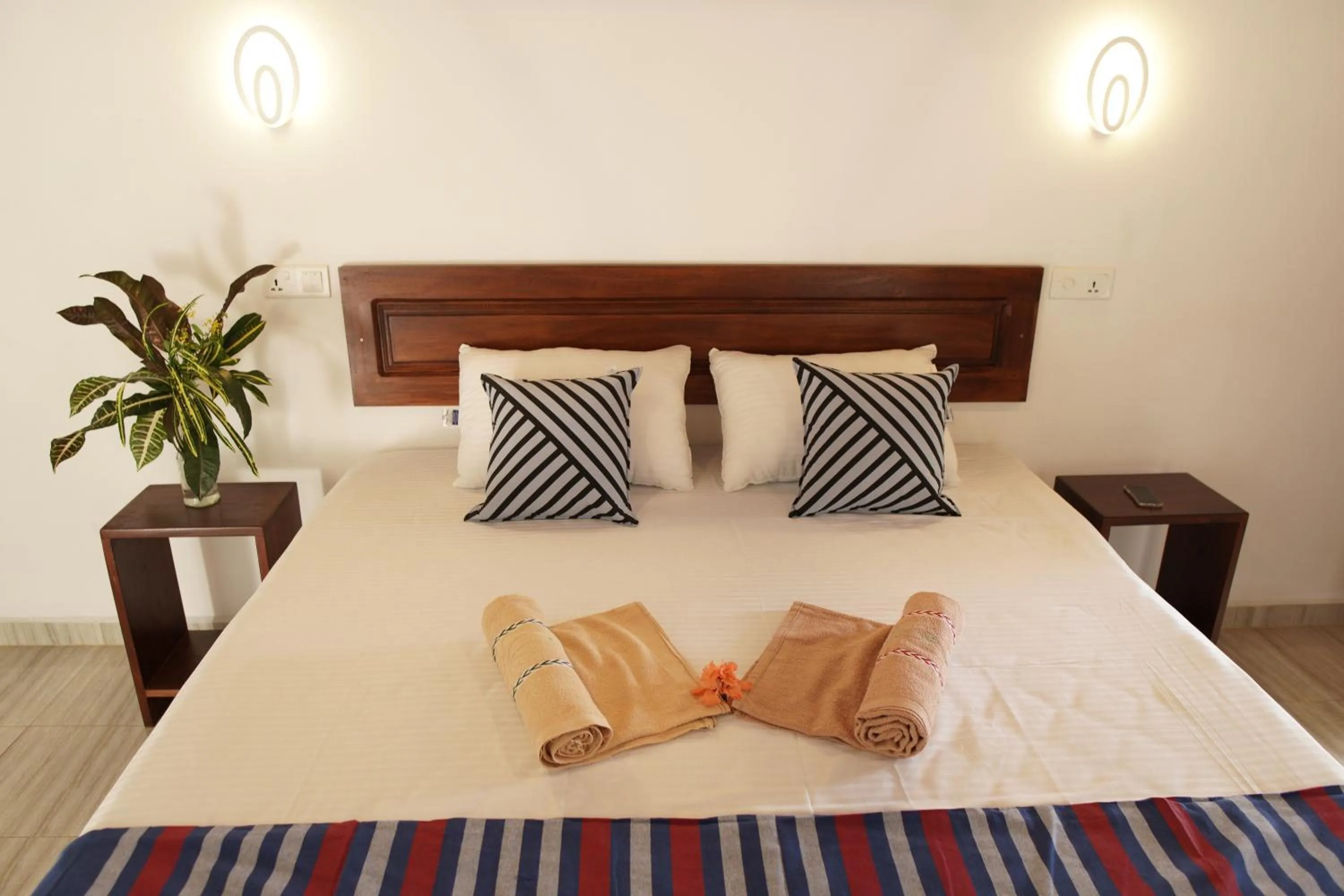 Bed in Surf Nest Hiriketiya