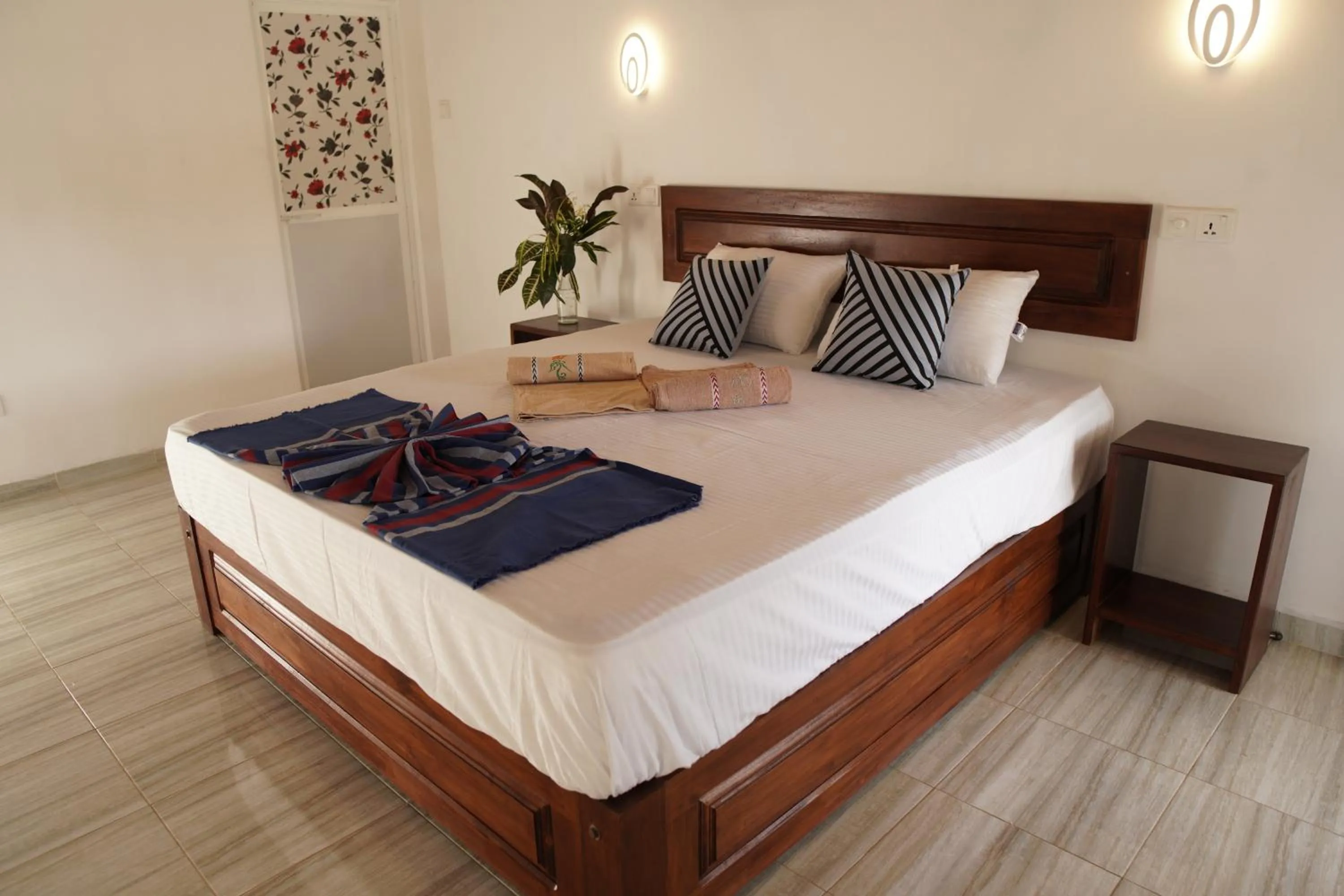 Bed in Surf Nest Hiriketiya