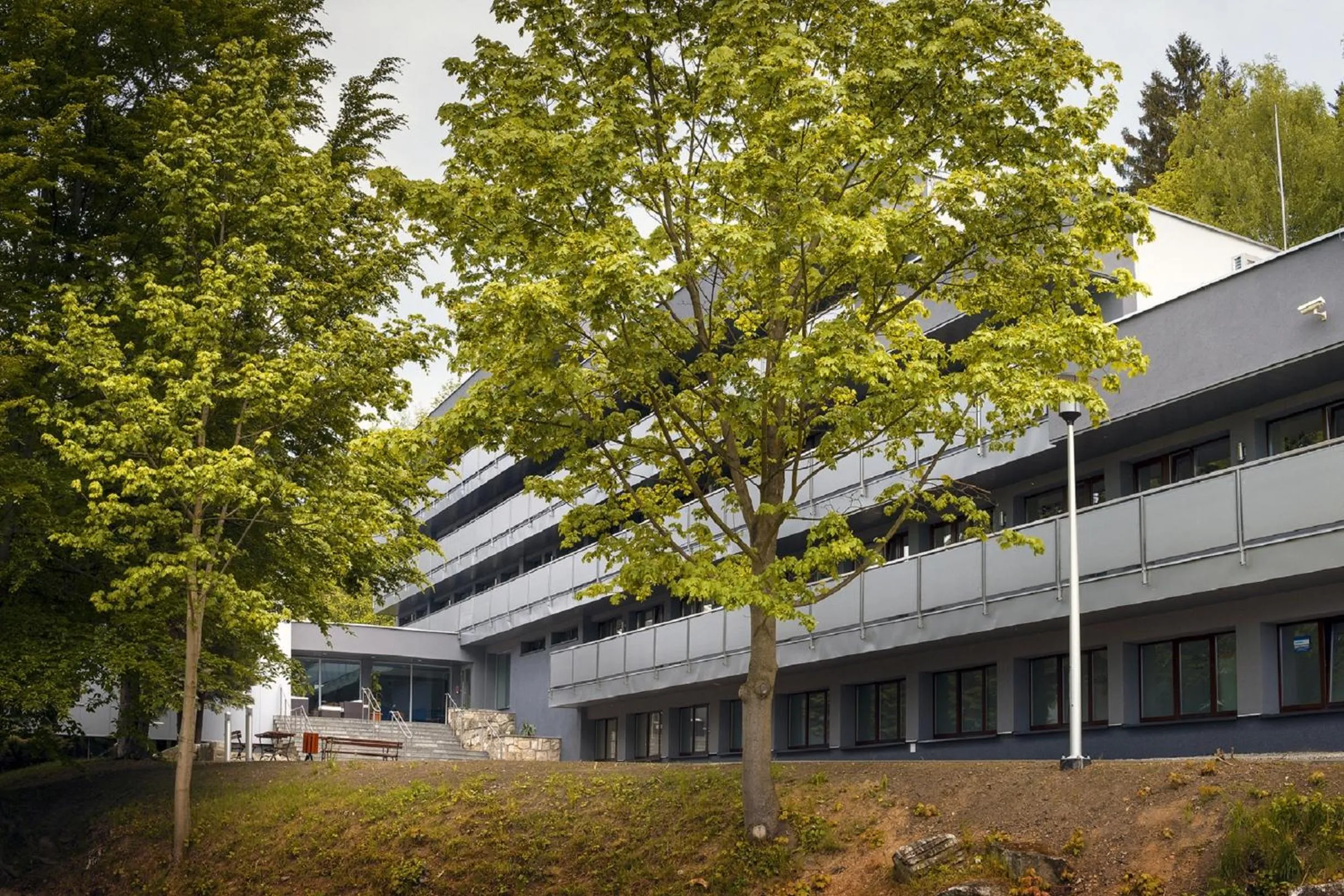 Property building in Hotel Trojan