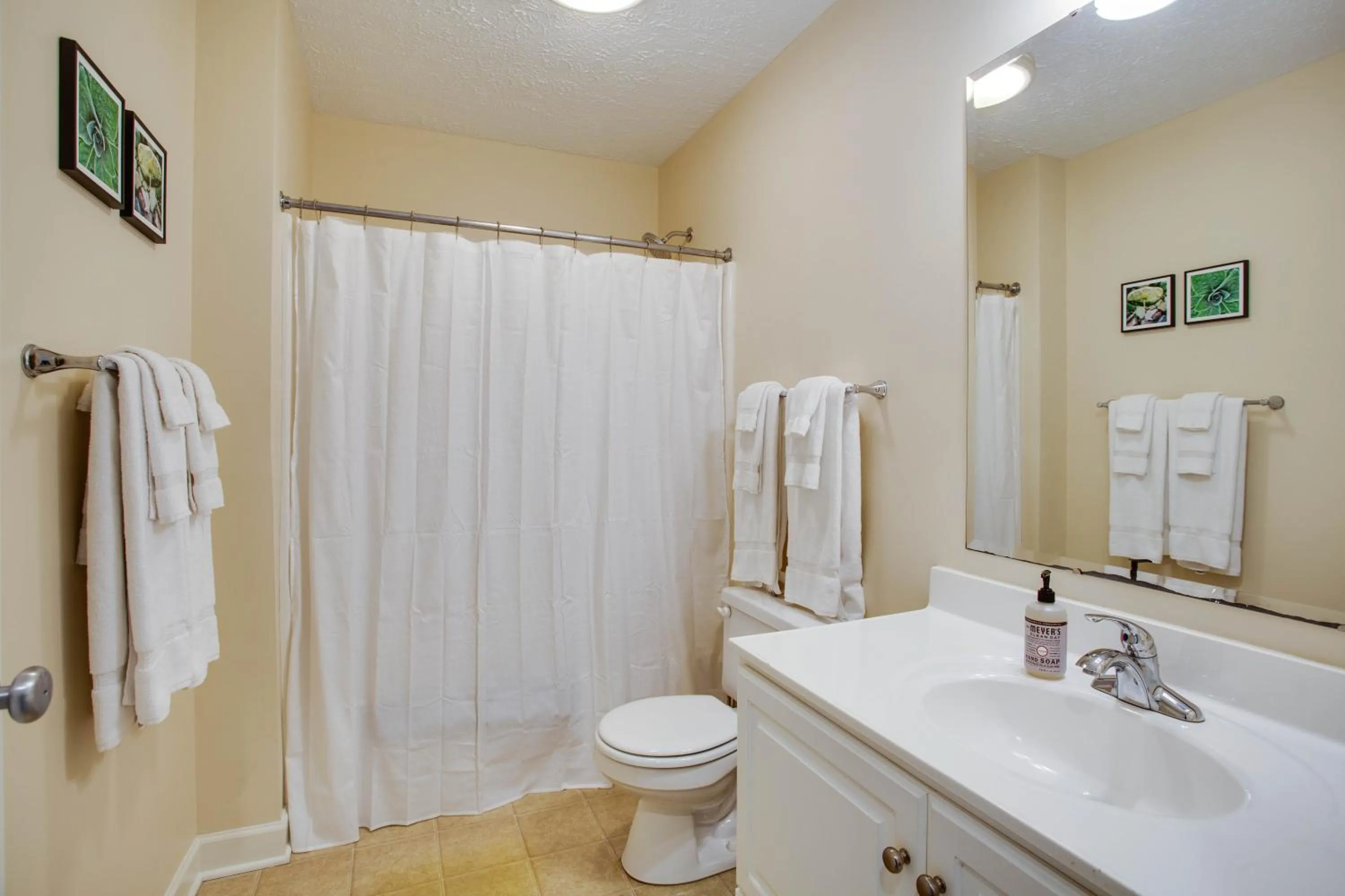 Shower in Love Ridge Mountain Lodging