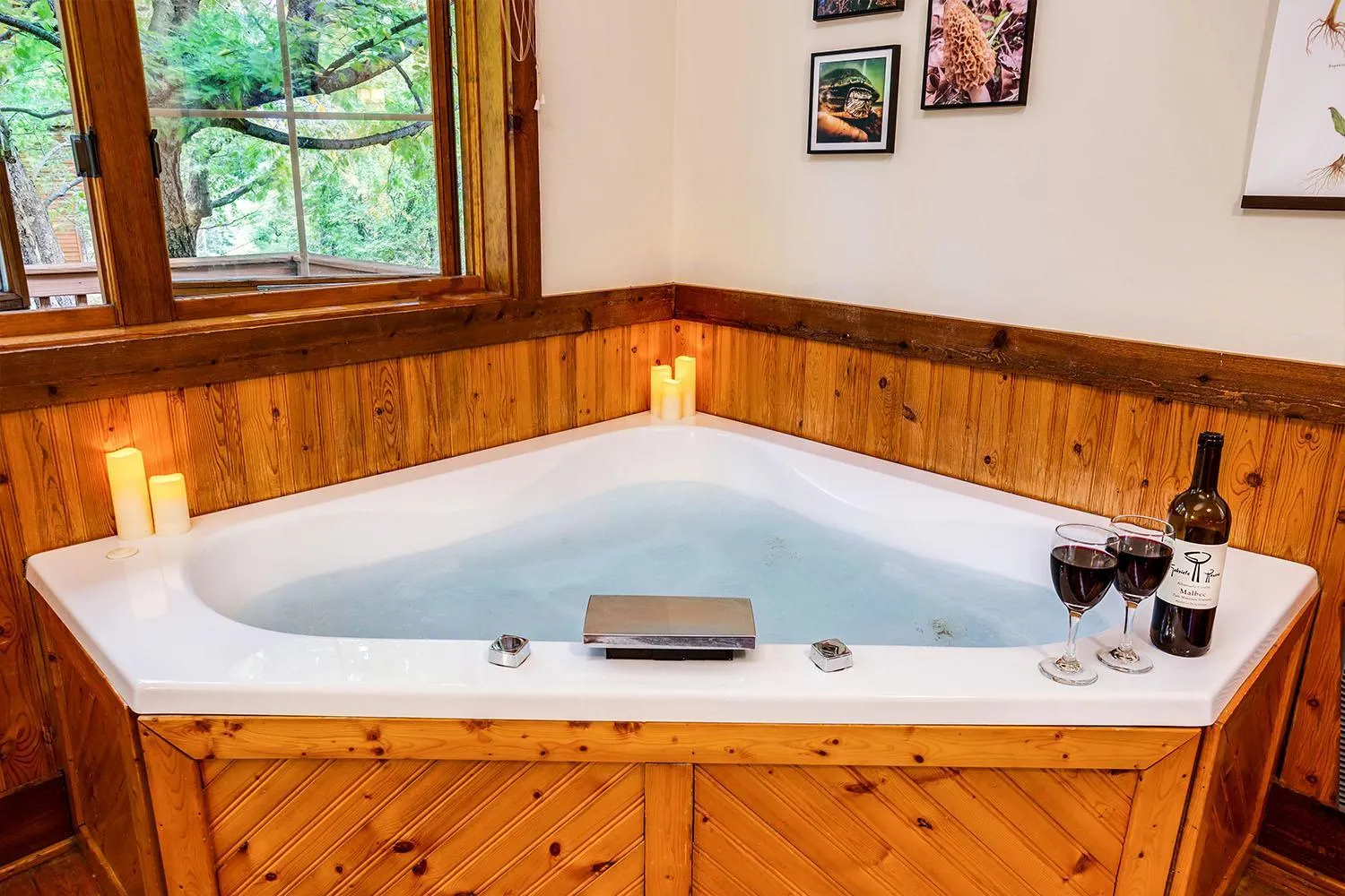 Bath in Love Ridge Mountain Lodging