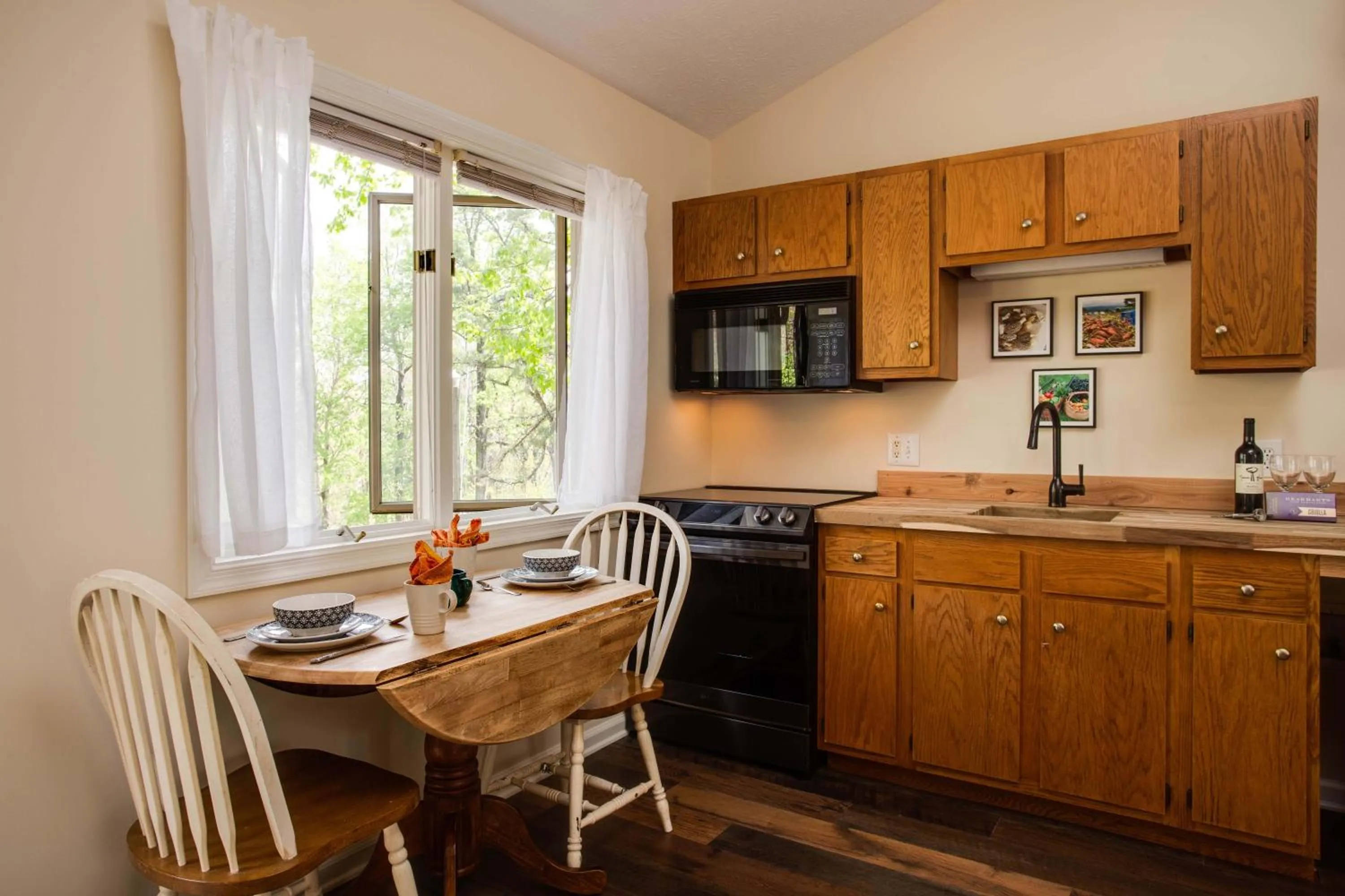 Kitchen or kitchenette in Love Ridge Mountain Lodging