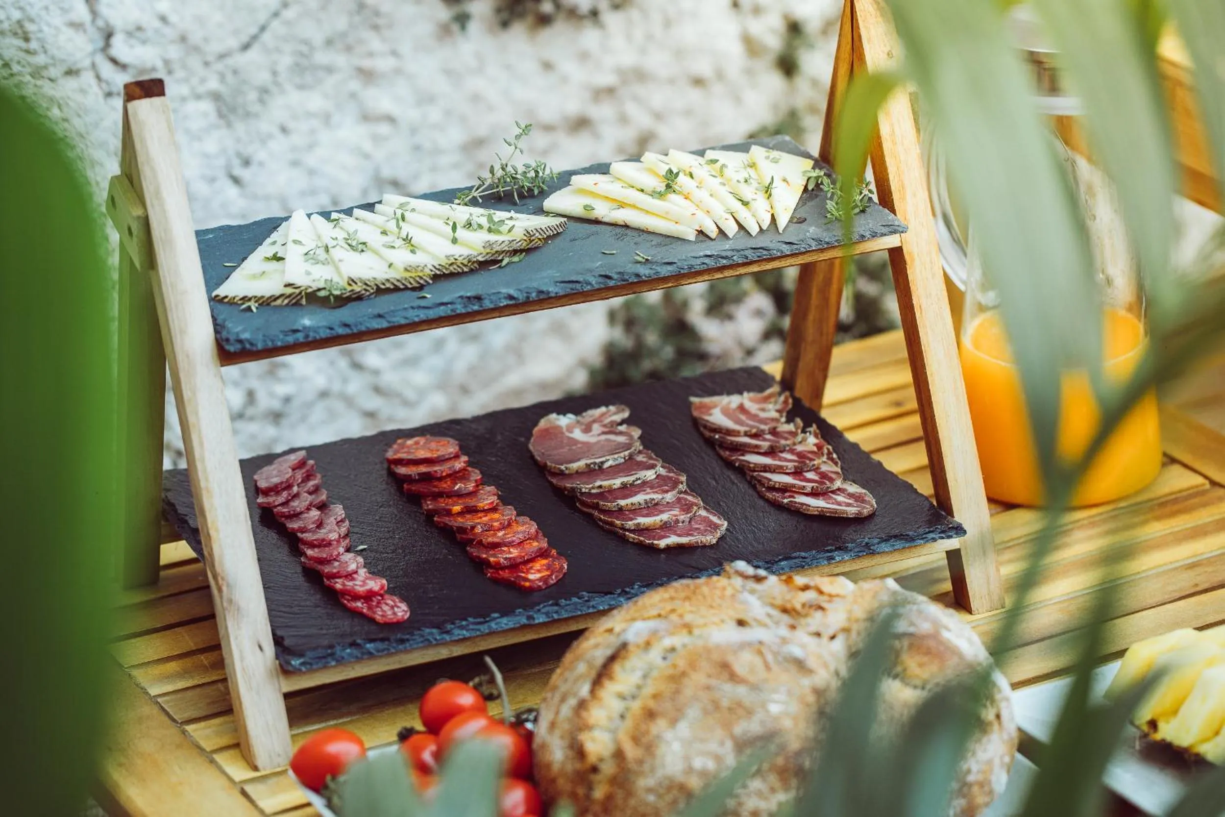 Buffet breakfast in Hotel Boutique Poeta Jorge Manrique