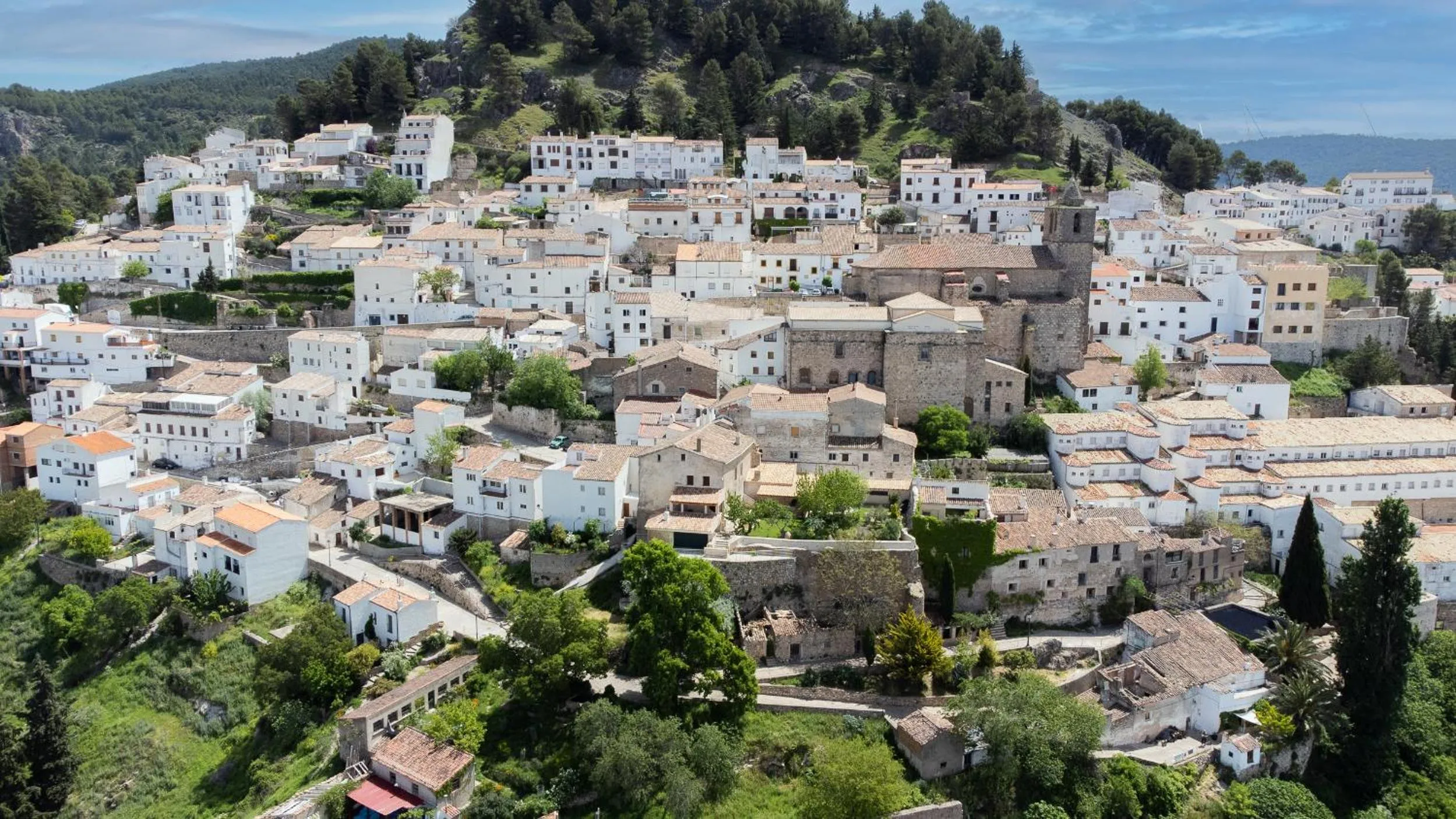 Natural landscape in Hotel Boutique Poeta Jorge Manrique