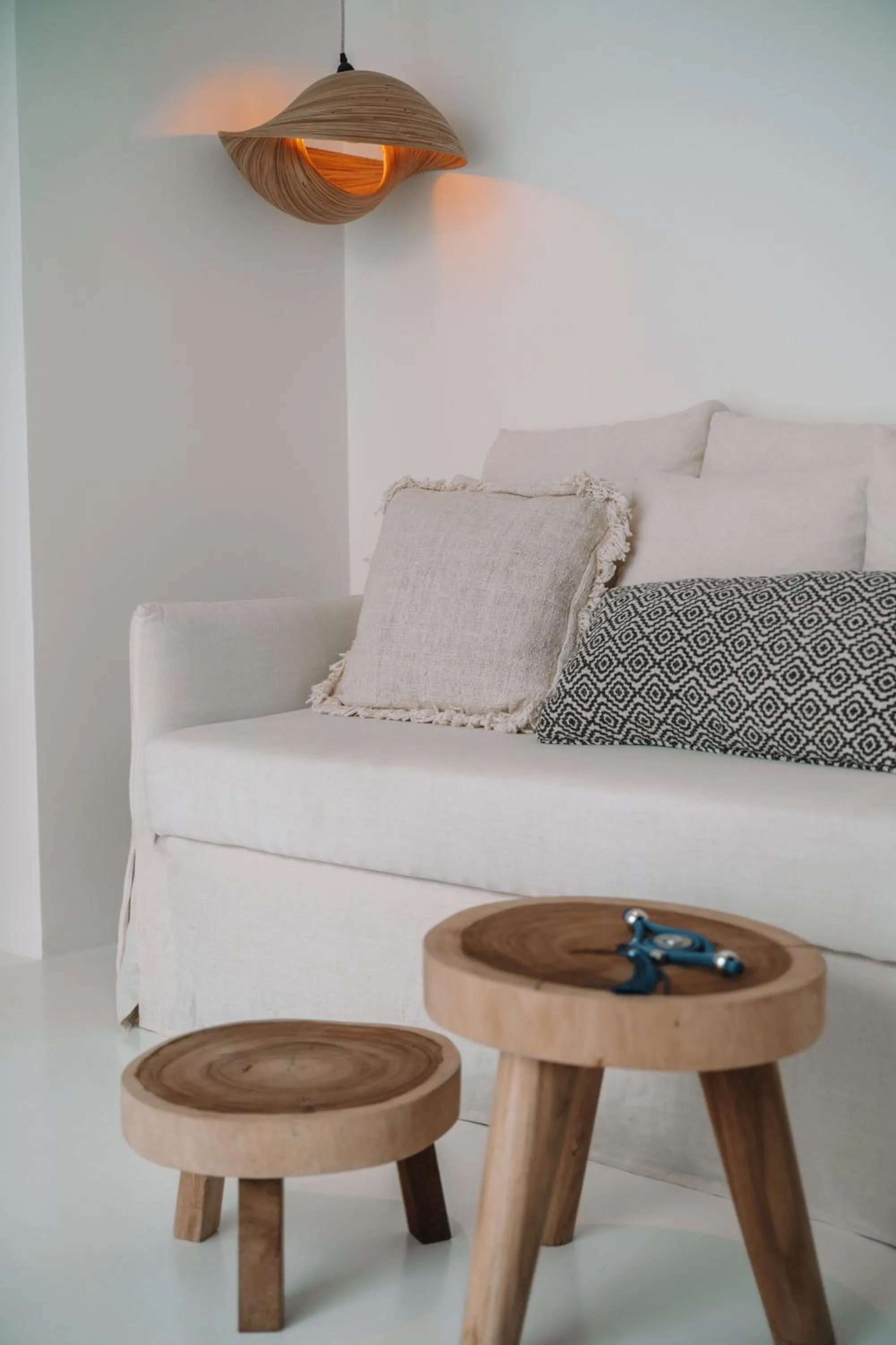 Seating area, Bed in Nelya Suites
