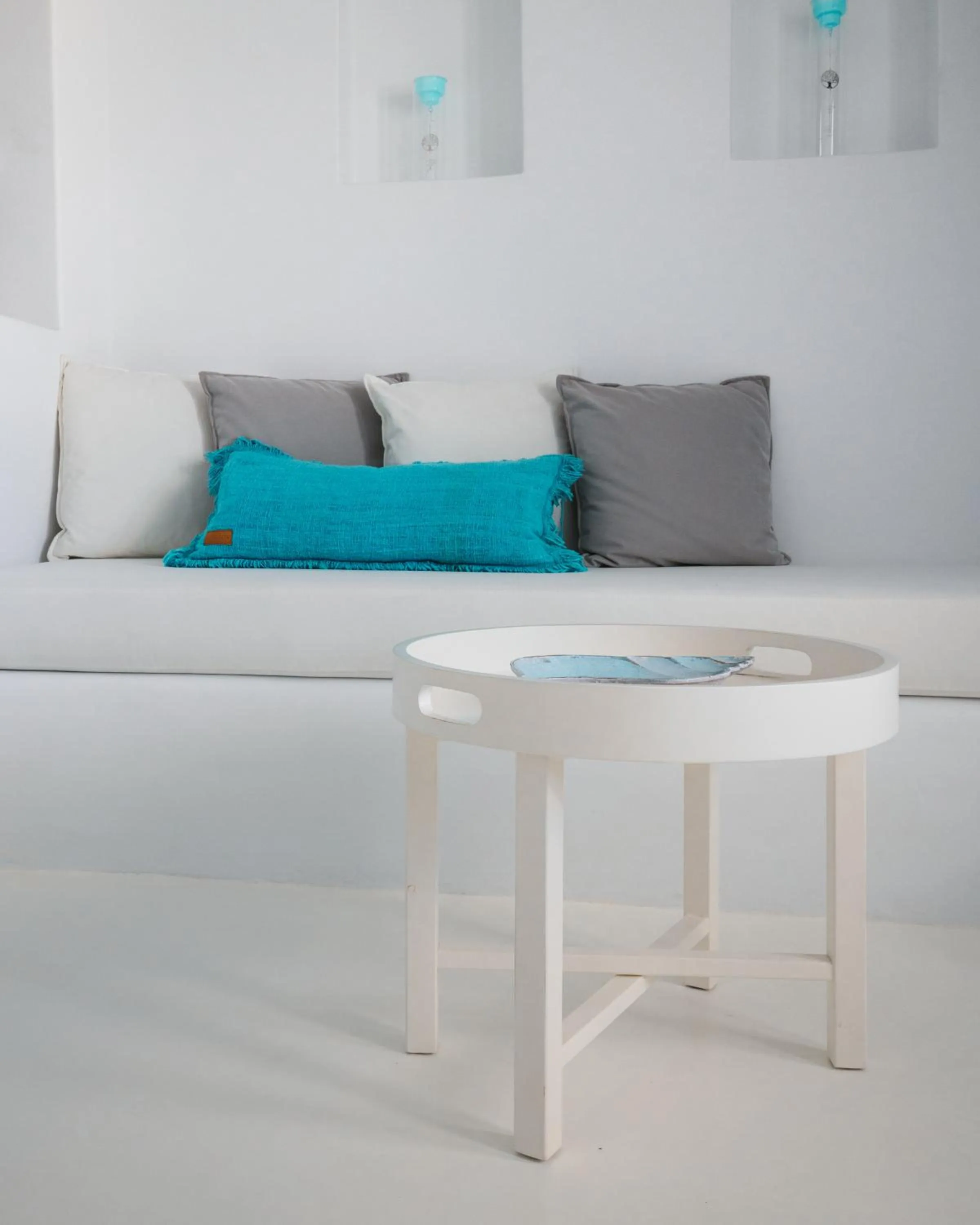 Living room in Nelya Suites