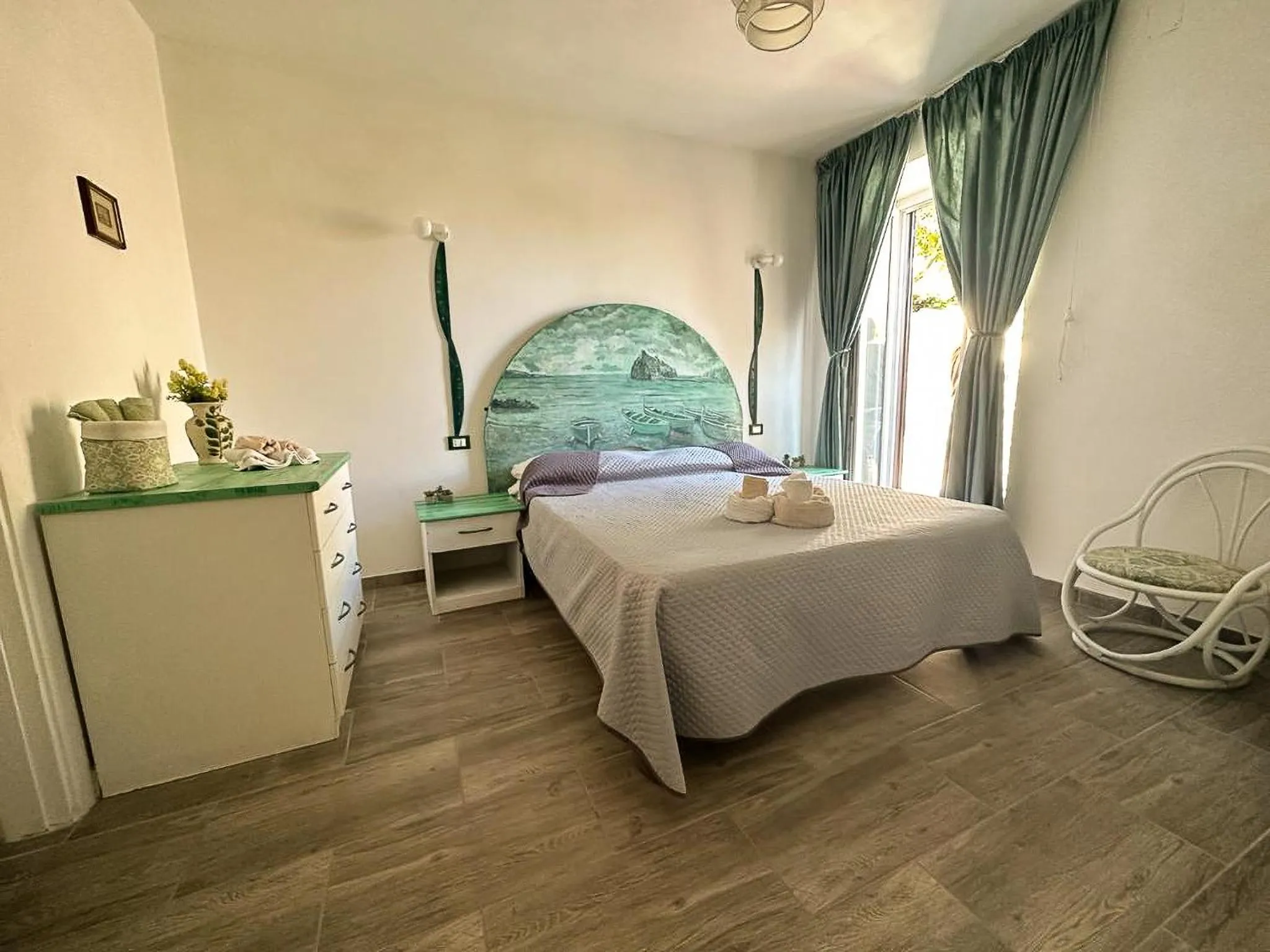 Bed in Villa dei Sogni - Aparthotel Ischia Ponte