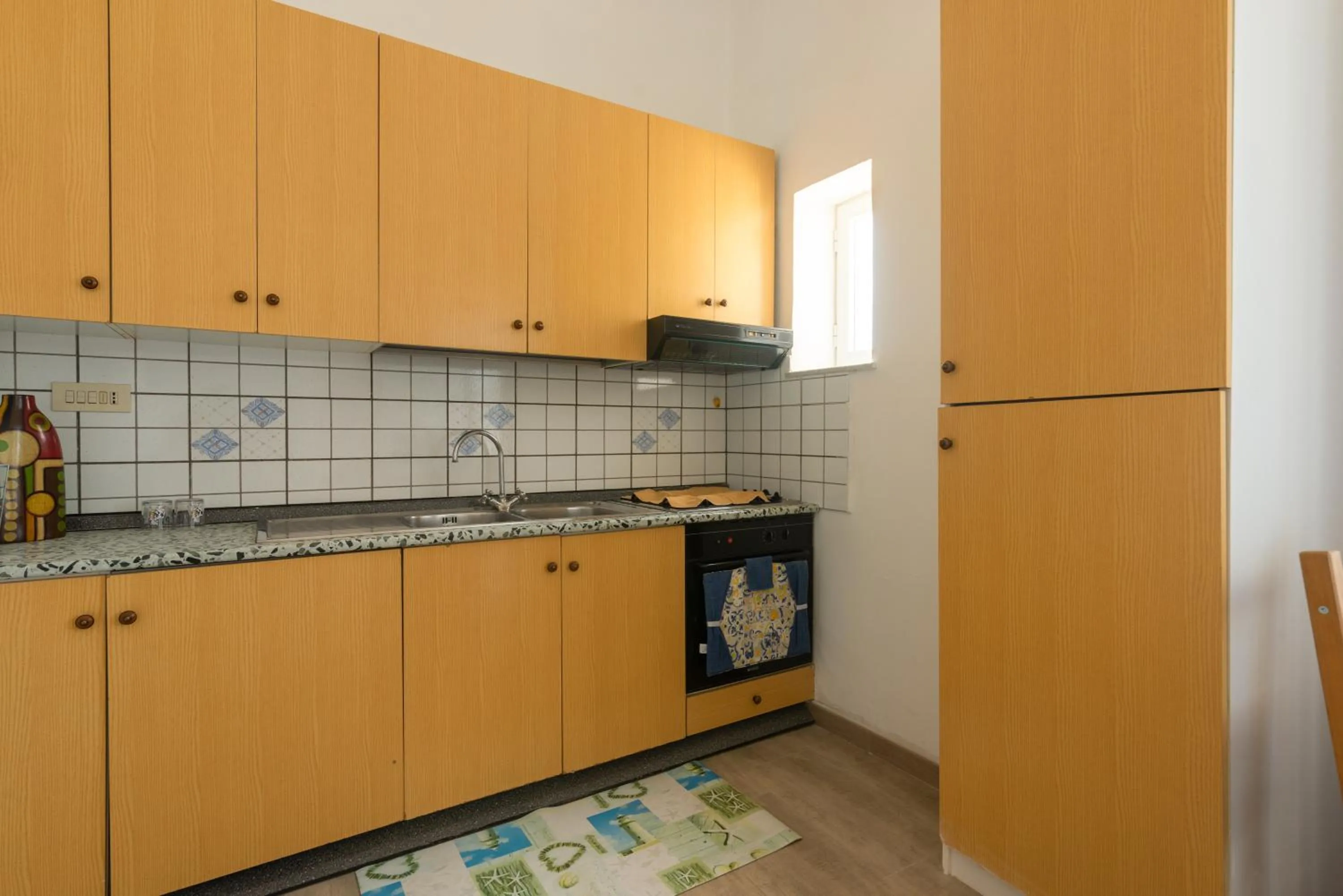 Kitchen or kitchenette in Villa dei Sogni - Aparthotel Ischia Ponte