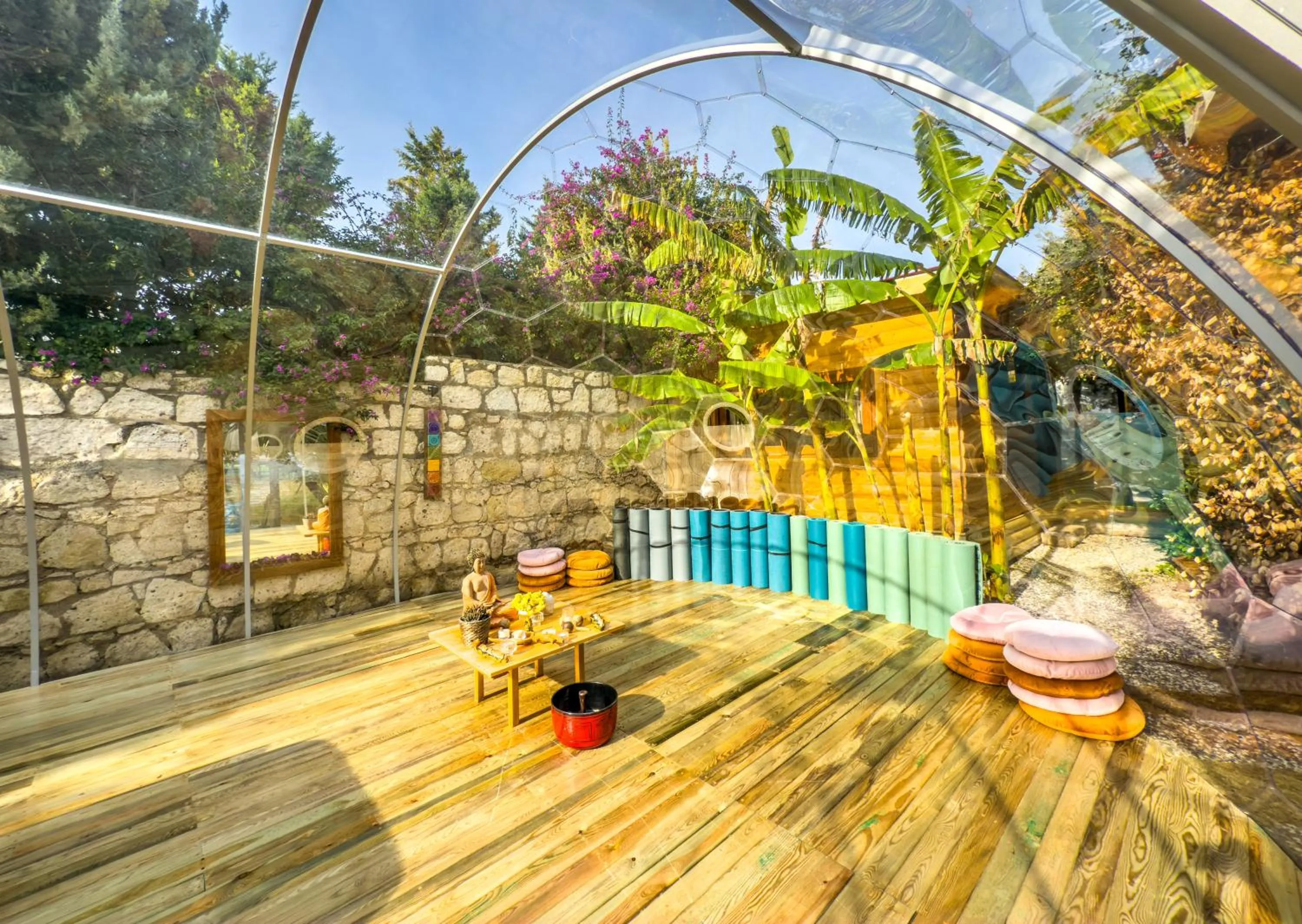 Fitness centre/facilities in Banana Alaçatı Food & Stay - Adults Only