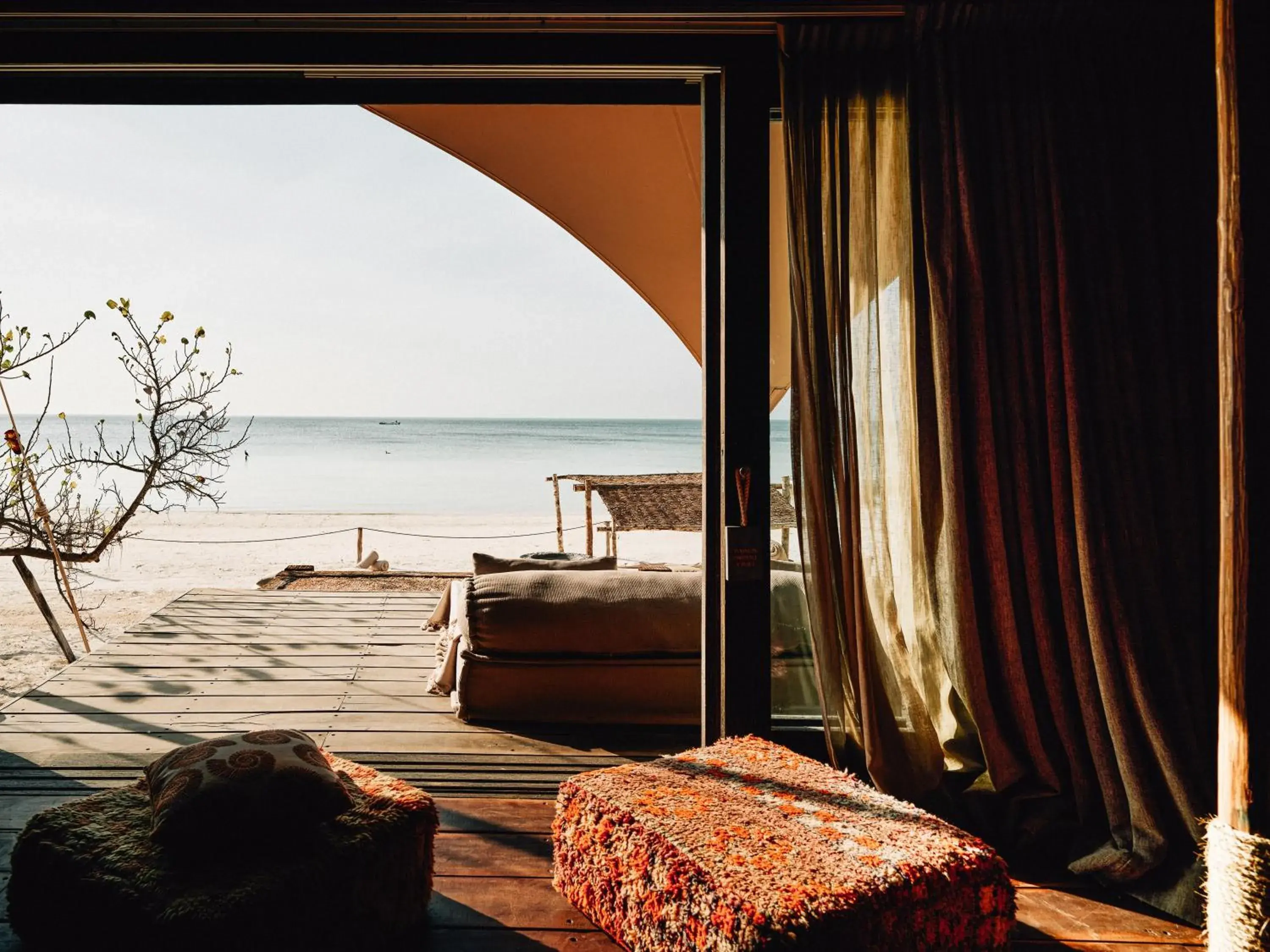 Deluxe Bungalow with Sea View in Nômade Temple Holbox Deluxe Bungalow with Sea View in Nômade Temple Holbox