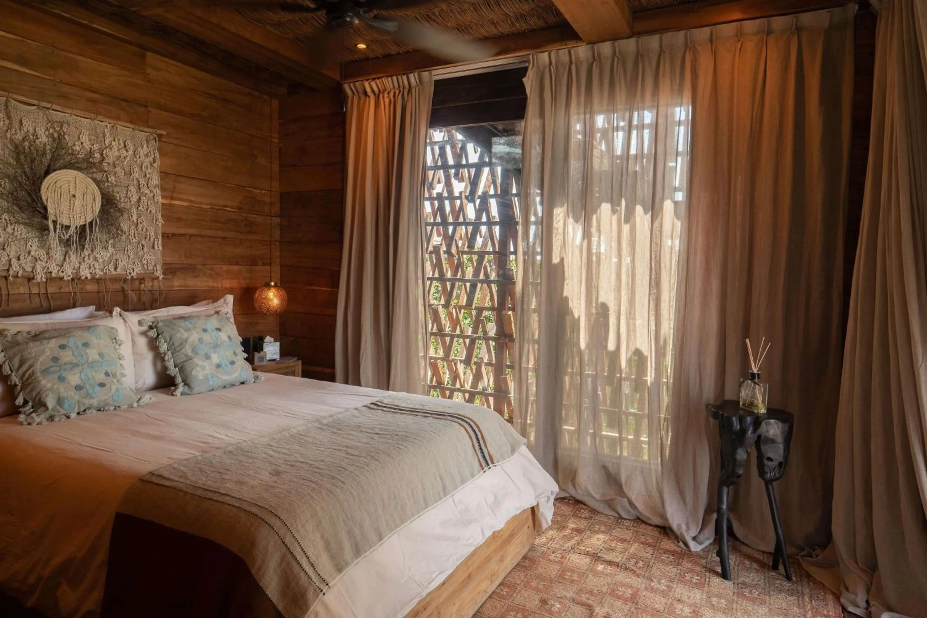 Bedroom, Bed in Nômade Temple Holbox