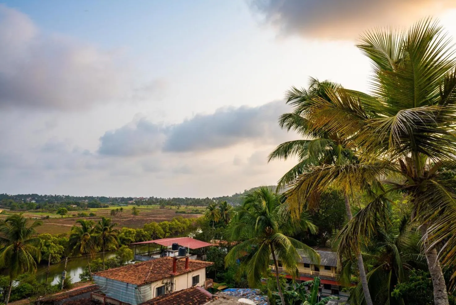 Natural landscape in goSTOPS Goa, Baga