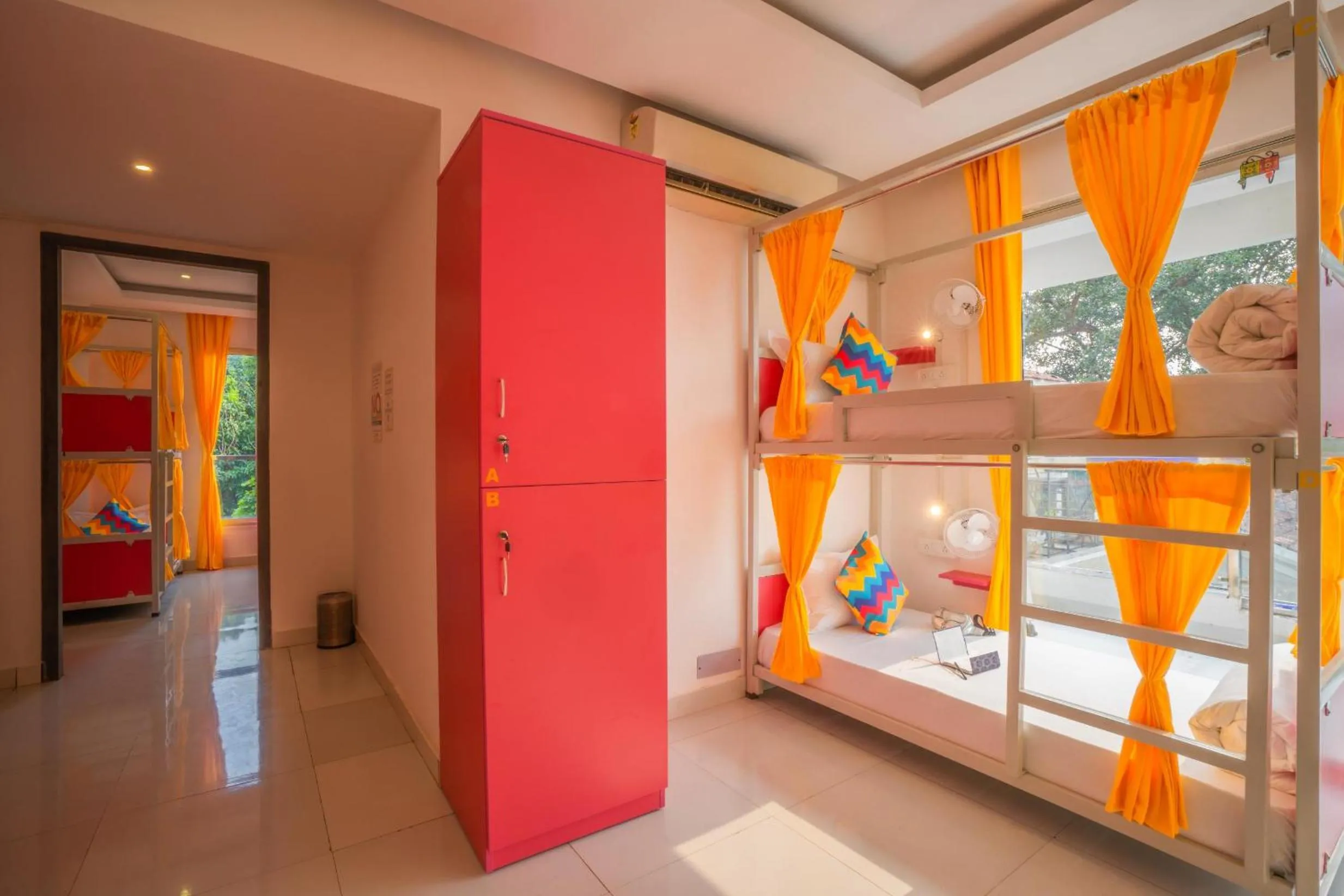 bunk bed, Bed in goSTOPS Goa, Baga