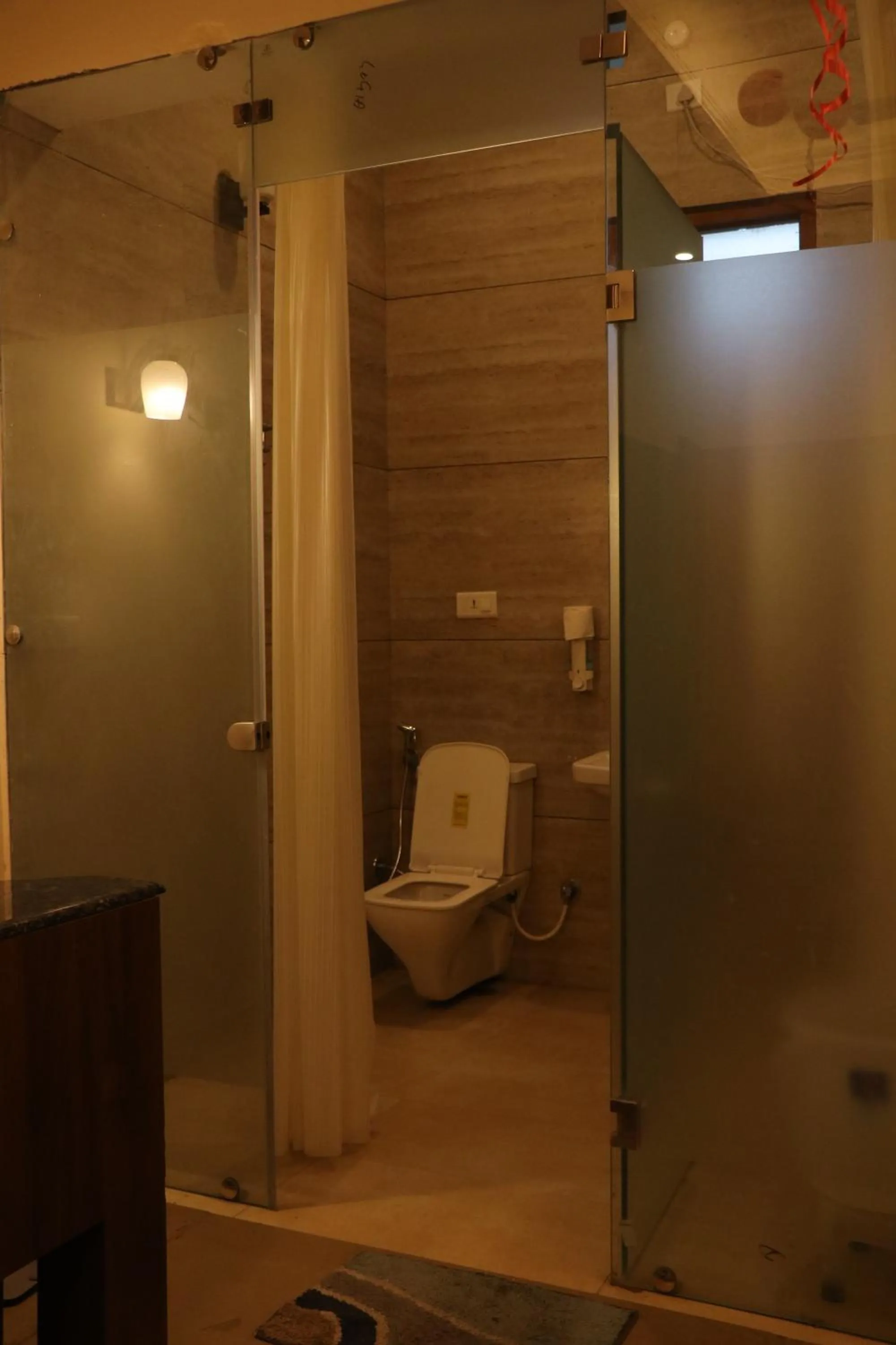 Bathroom in Hotel Pushap Palace