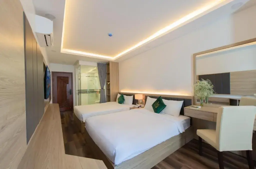 Superior Twin Room with City View in Holi Anna Superior Twin Room with City View in Holi Anna