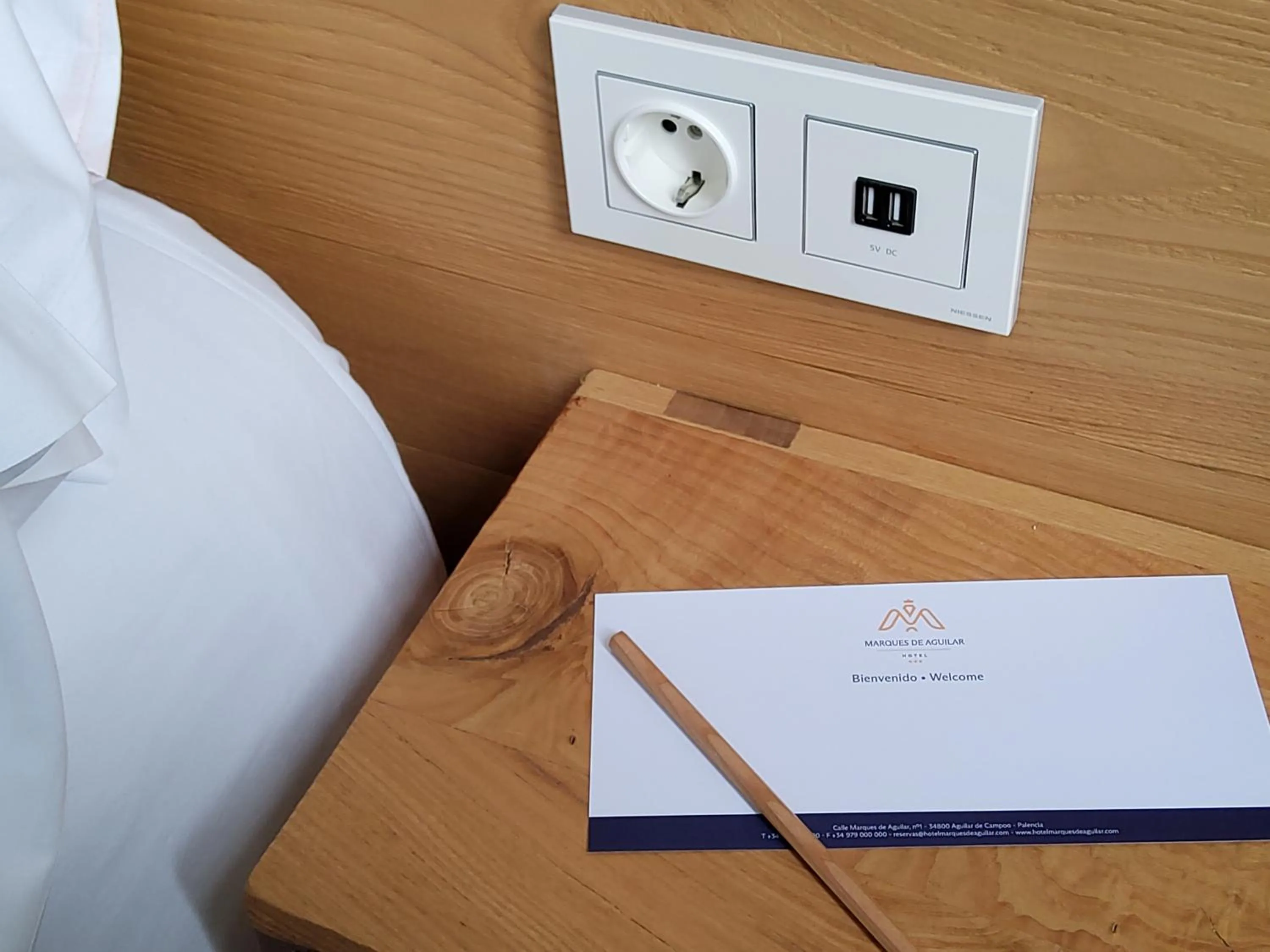 Bedroom in Hotel Marqués de Aguilar