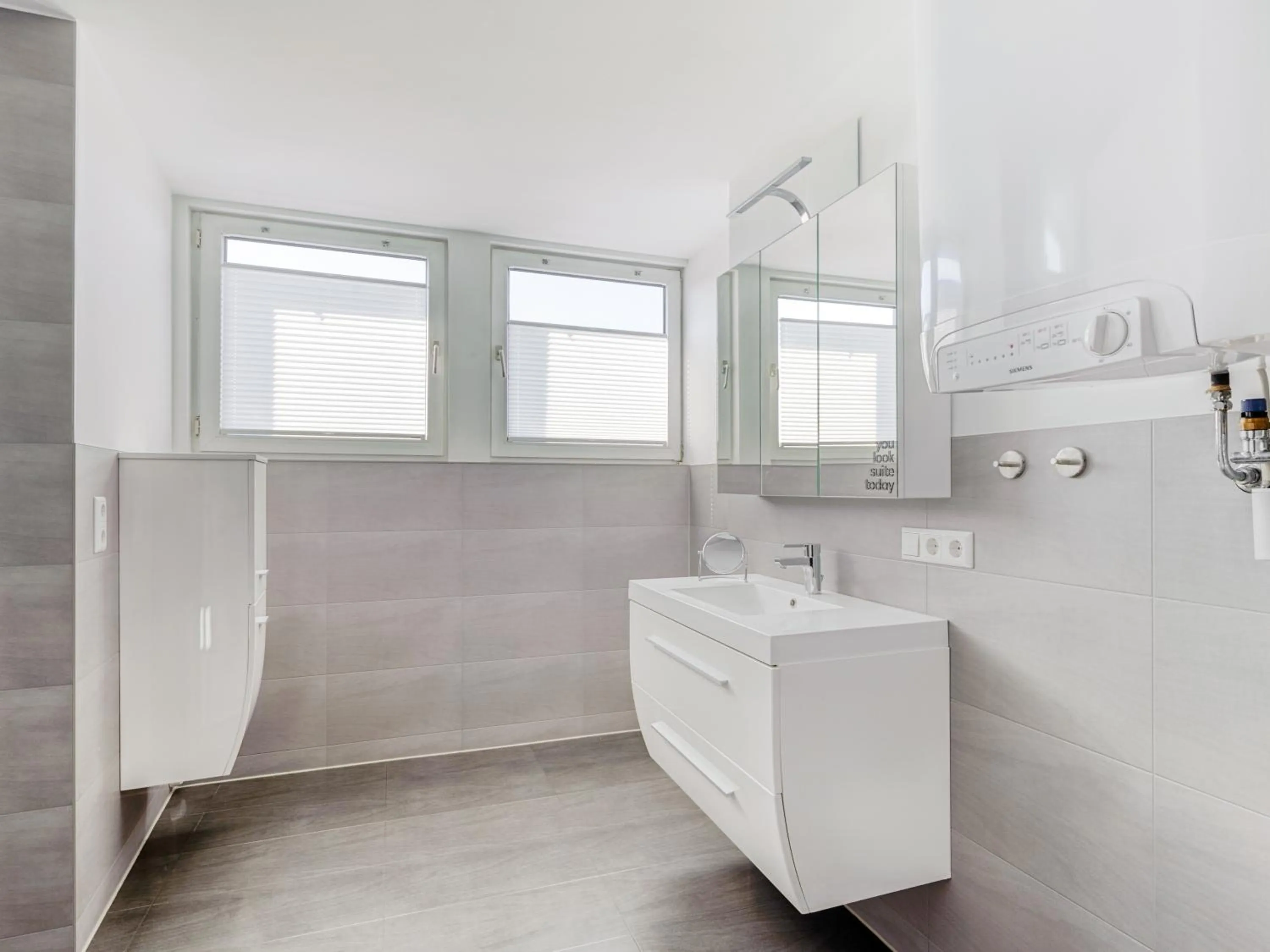 Bathroom in Limehome Aalen Reichsstädter Str