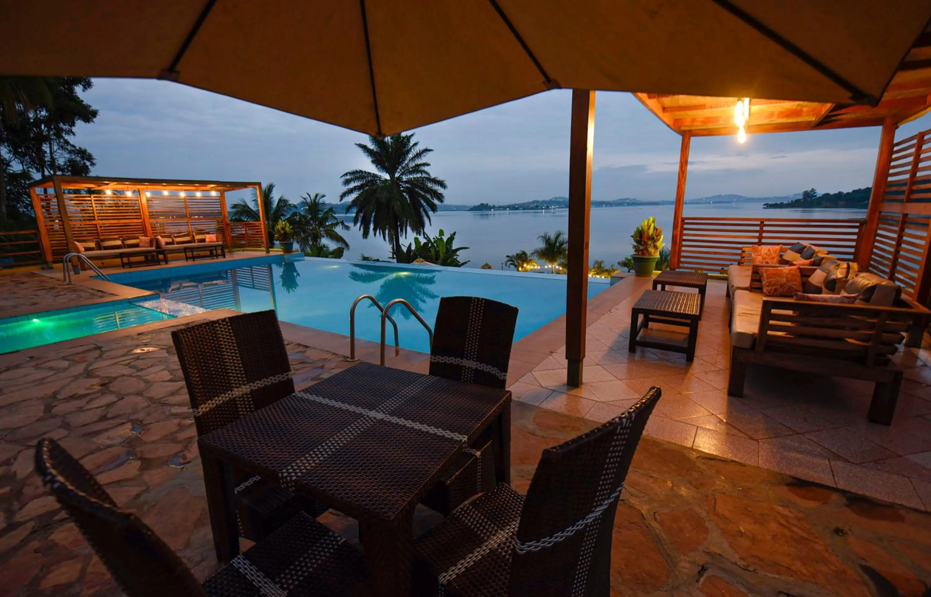 Patio in Divine Resort & Spa