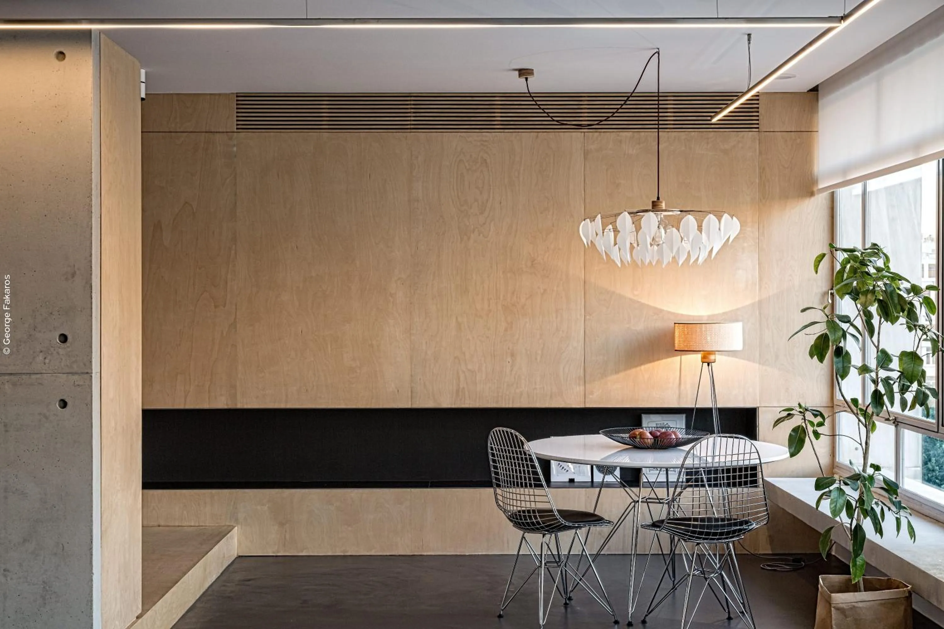 Dining area in Syntagma Designers Living