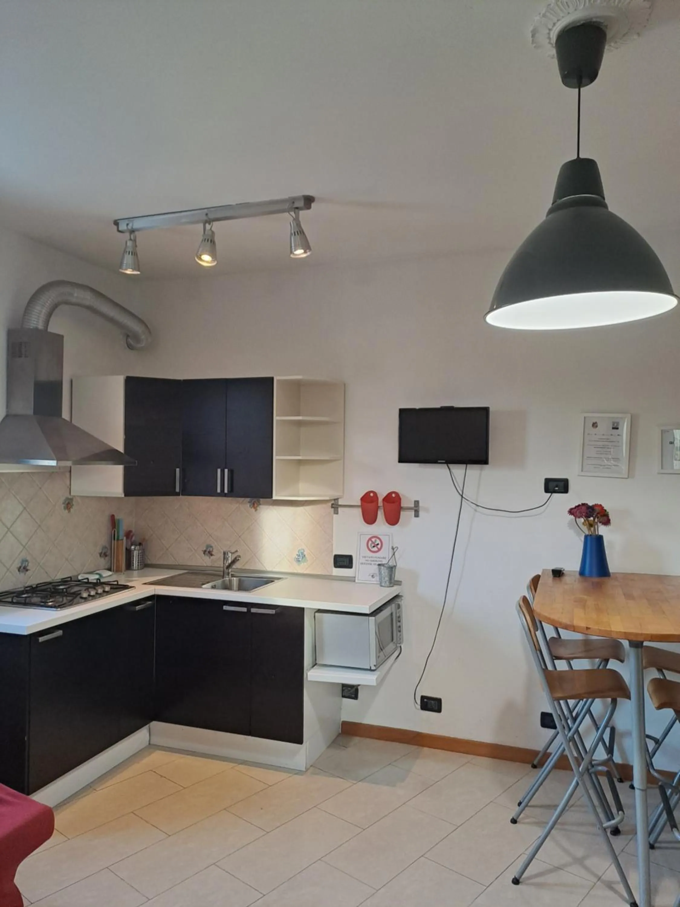 Kitchen or kitchenette in Flatinrome Residence Fiera