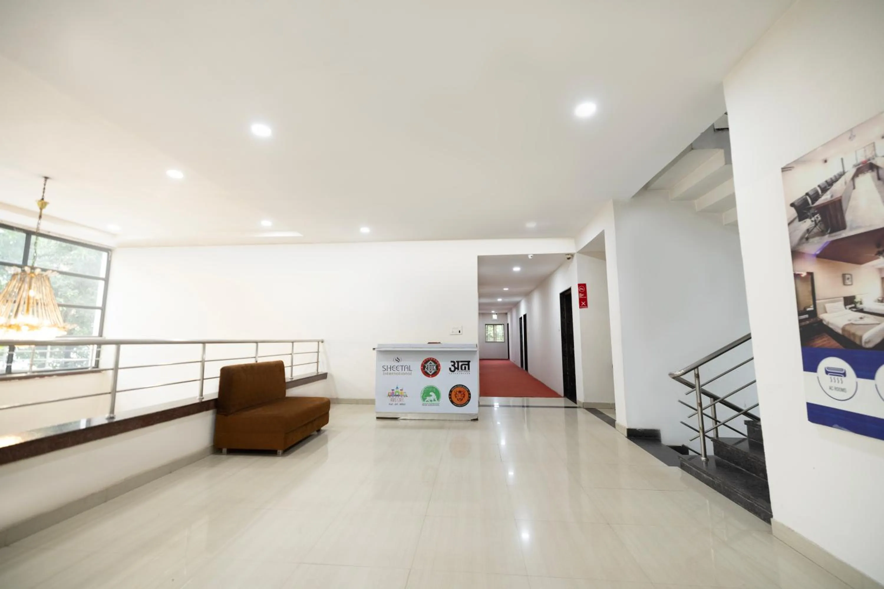 Lobby or reception in Sheetal International
