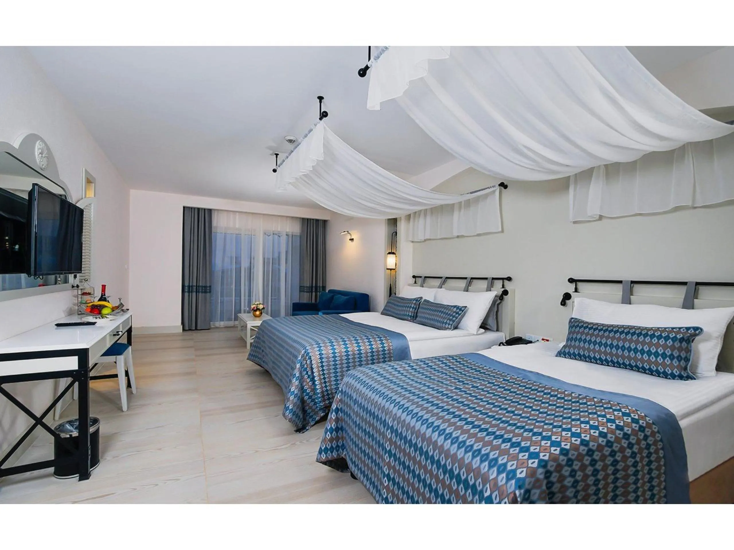 Photo of the whole room, Bed in Limak Cyprus Deluxe Hotel