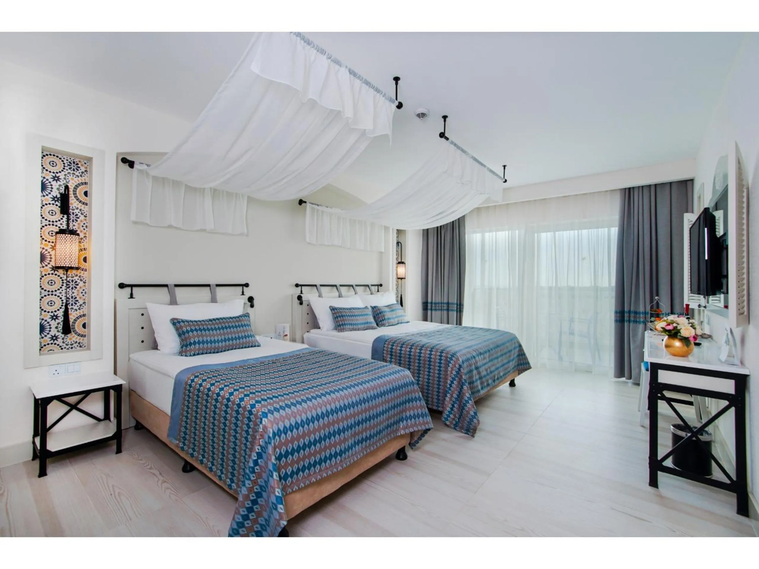 Photo of the whole room, Bed in Limak Cyprus Deluxe Hotel