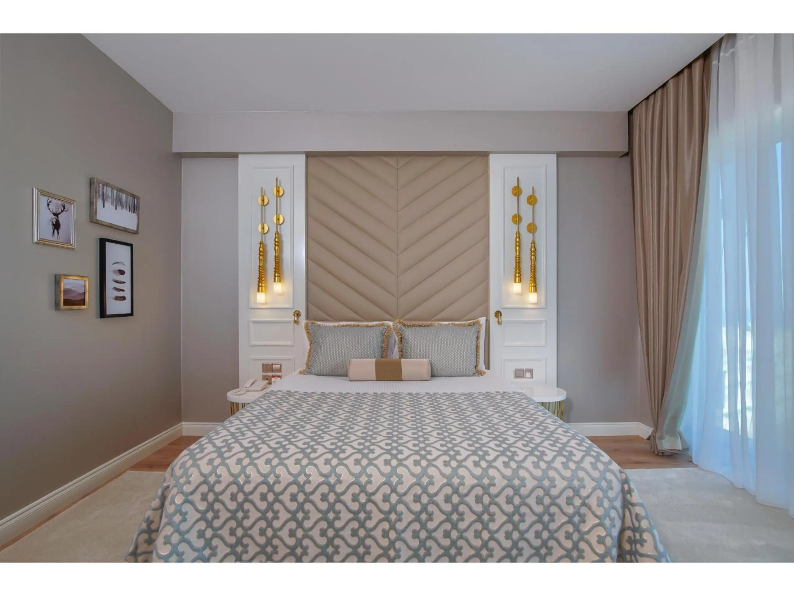 Photo of the whole room, Bed in Limak Cyprus Deluxe Hotel