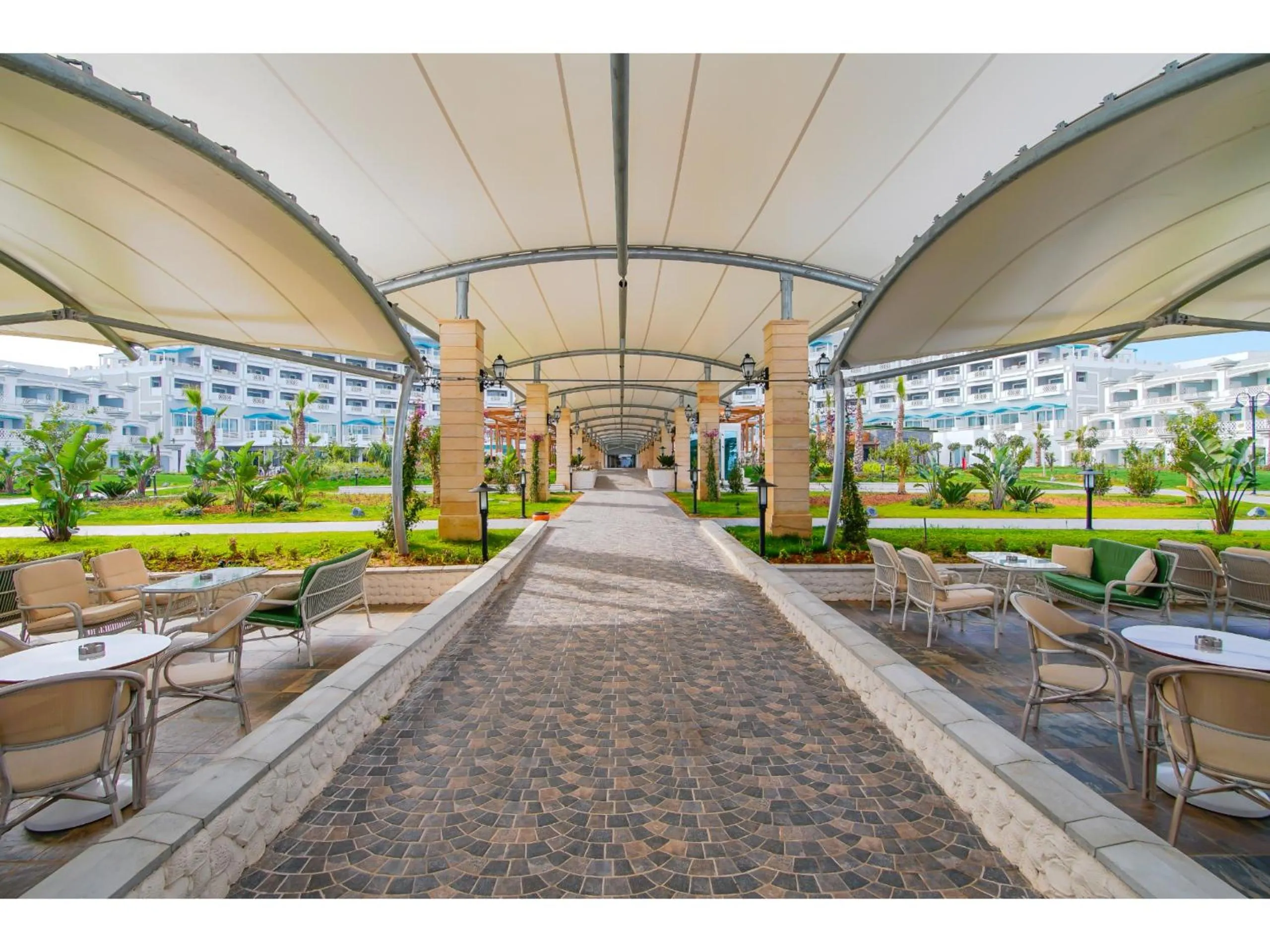 Garden in Limak Cyprus Deluxe Hotel