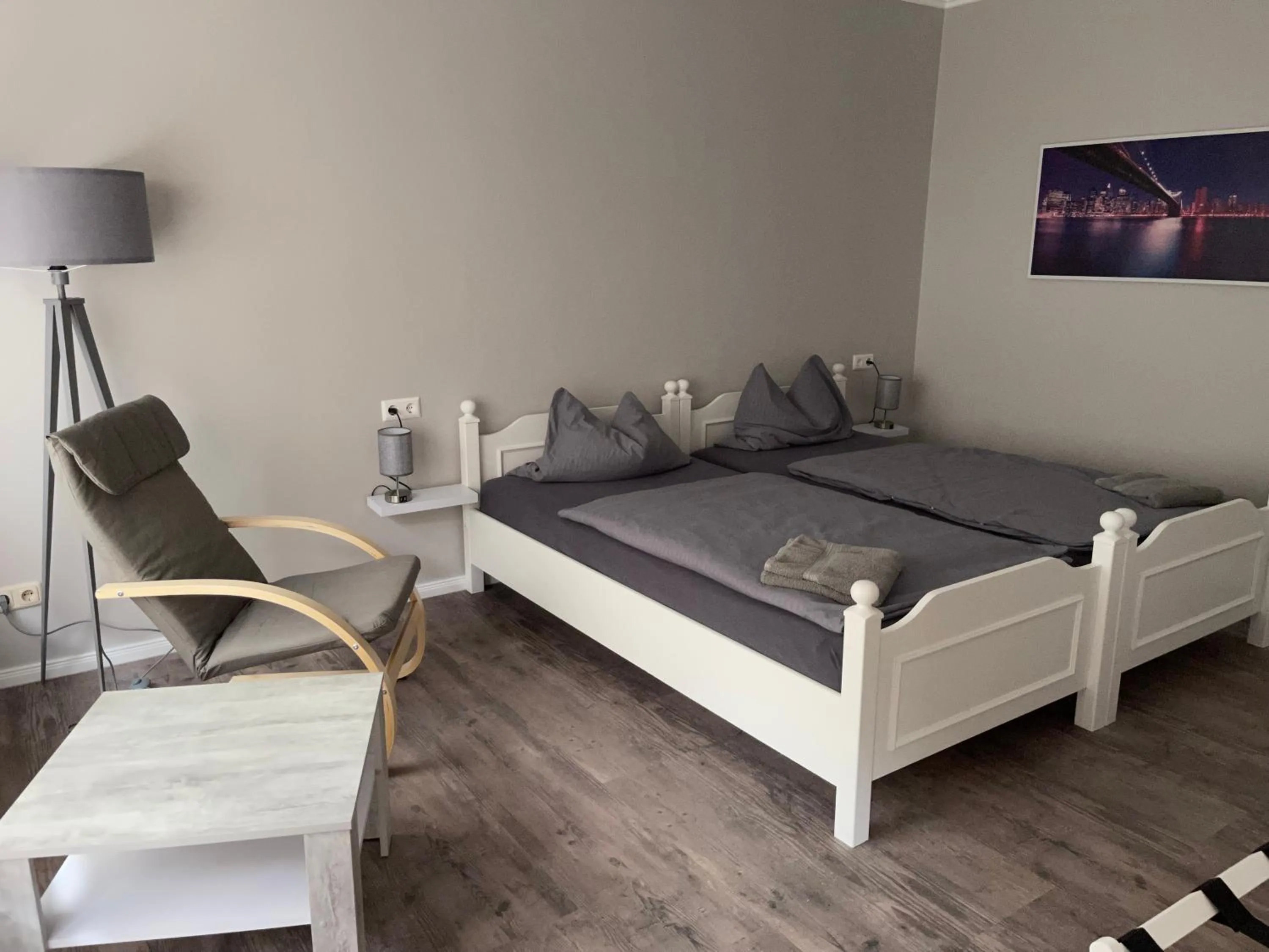 Bed in Pension am Schrotturm Bed & Breakfast