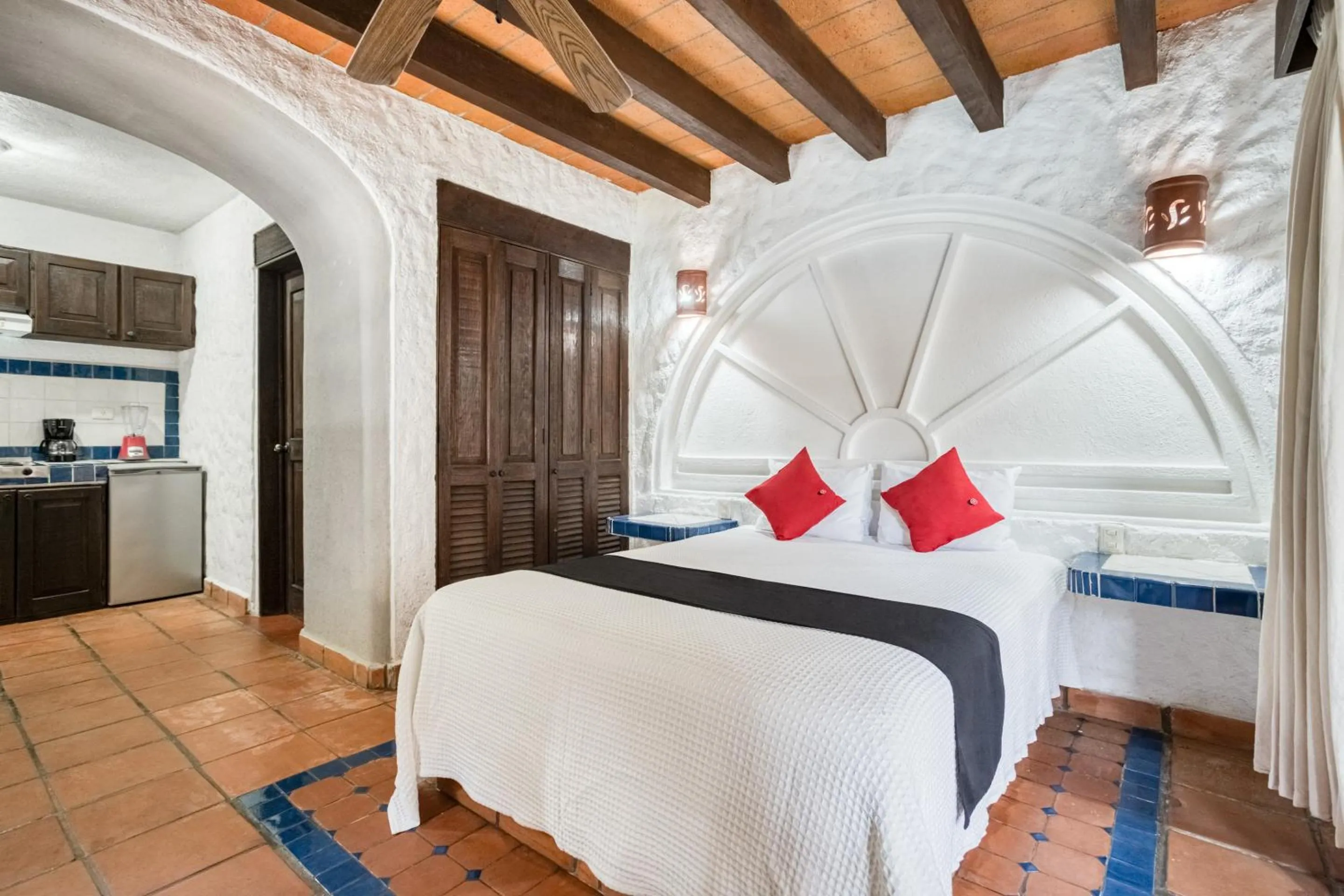 Bedroom, Bed in Capital O Mimi Del Mar, Playa del Carmen