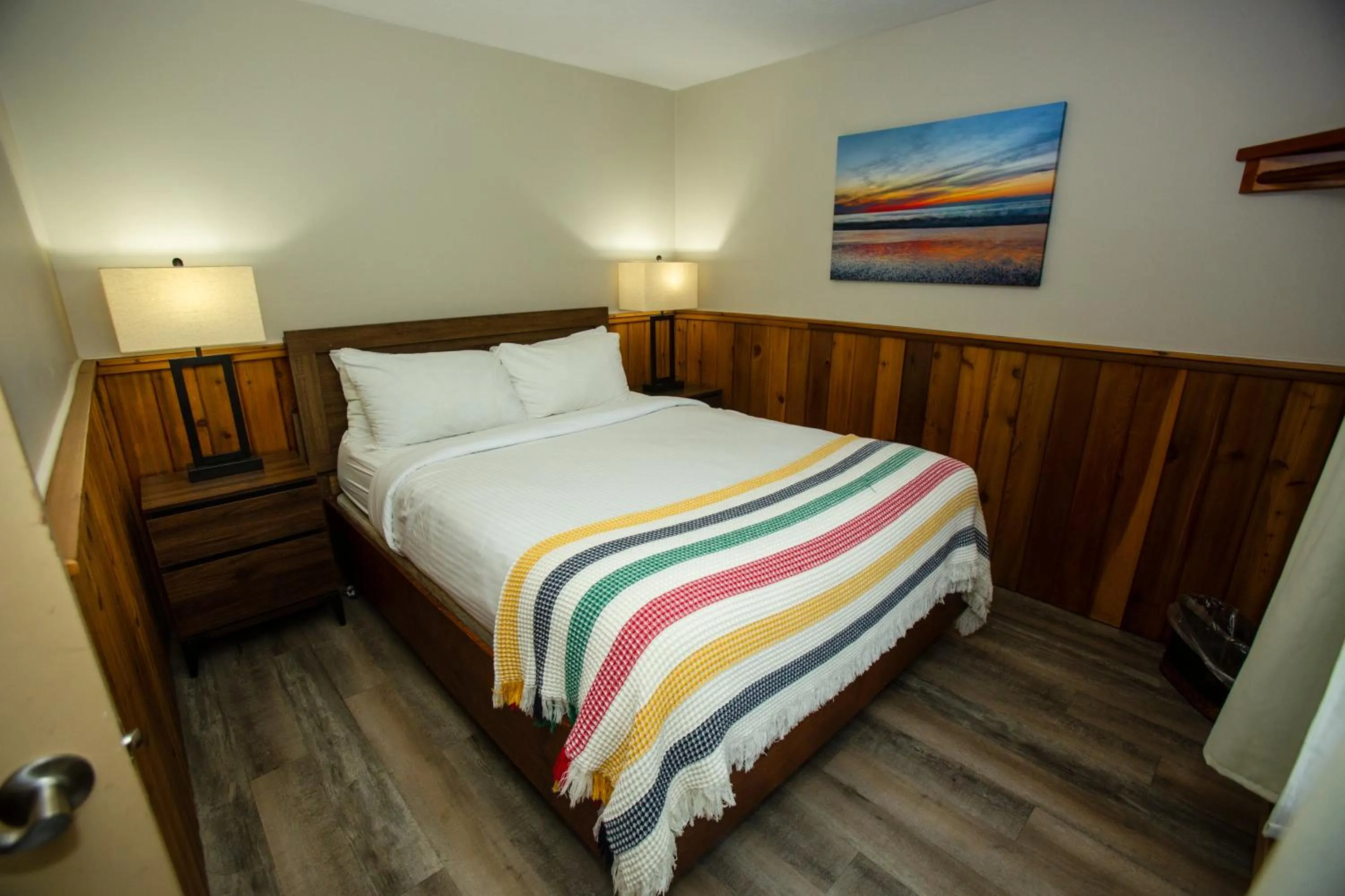 Bed in Oakwood Resort