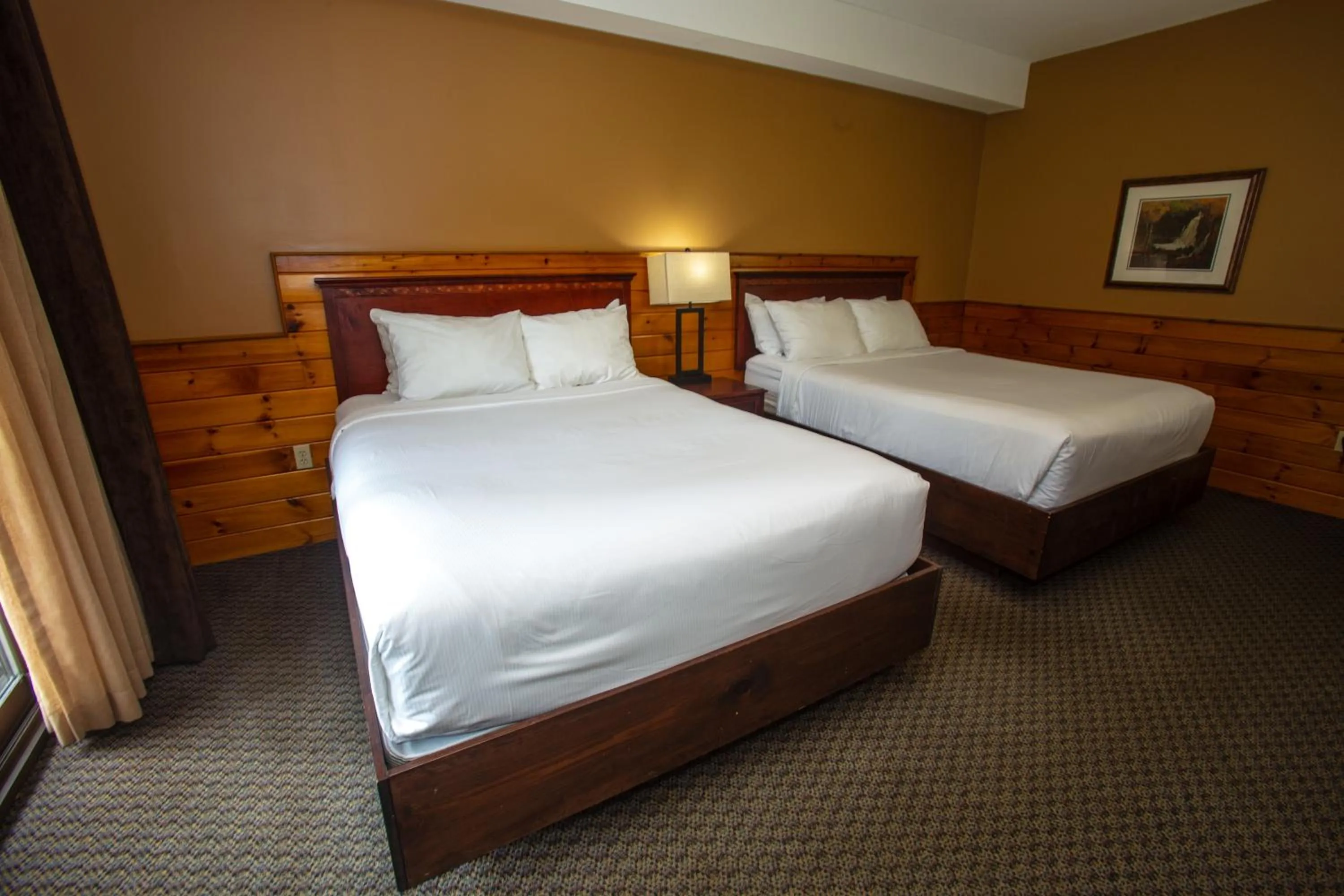 Bed in Oakwood Resort