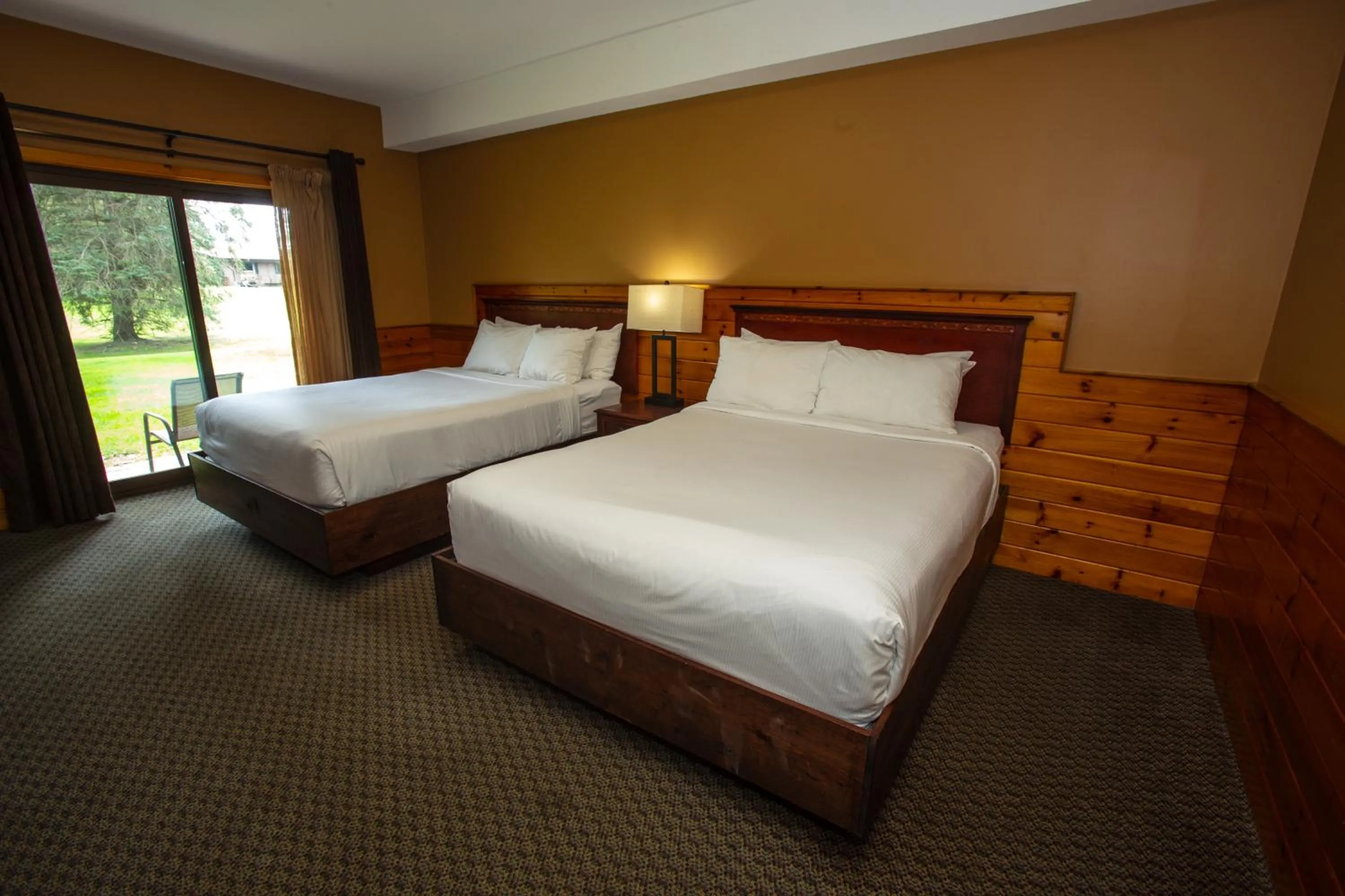 Bed in Oakwood Resort