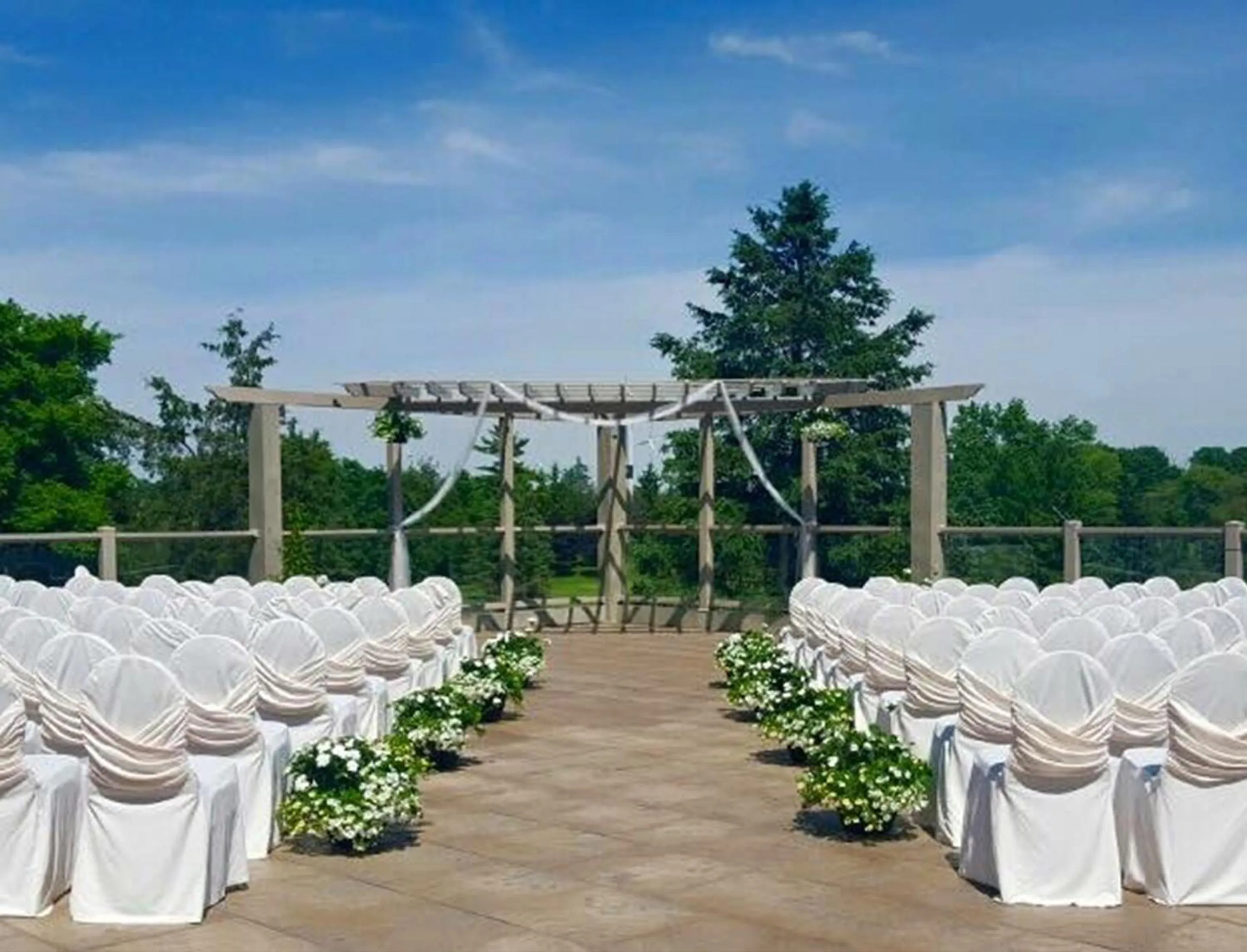 Patio in Oakwood Resort