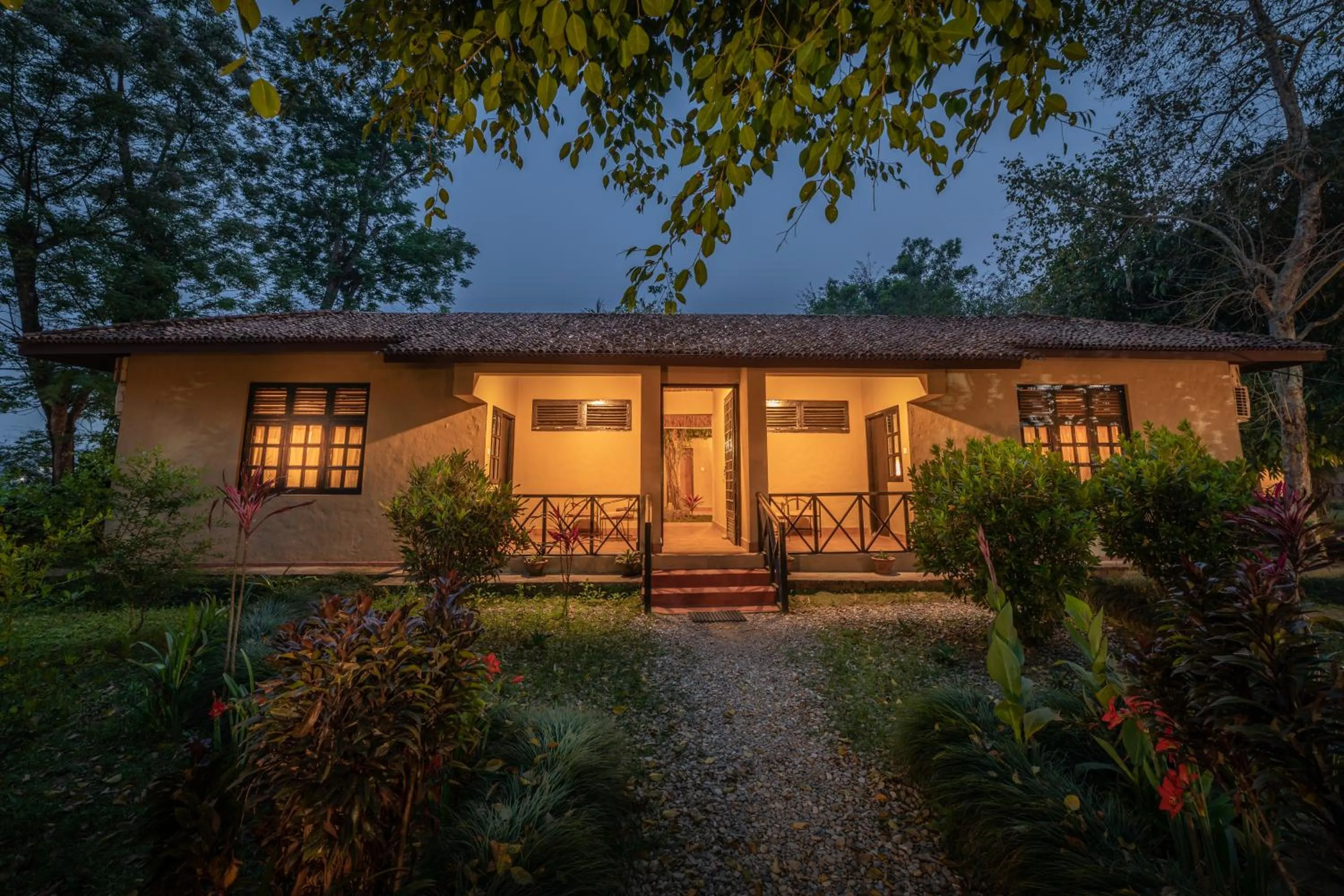 Property building in Green Mansions Jungle Resort