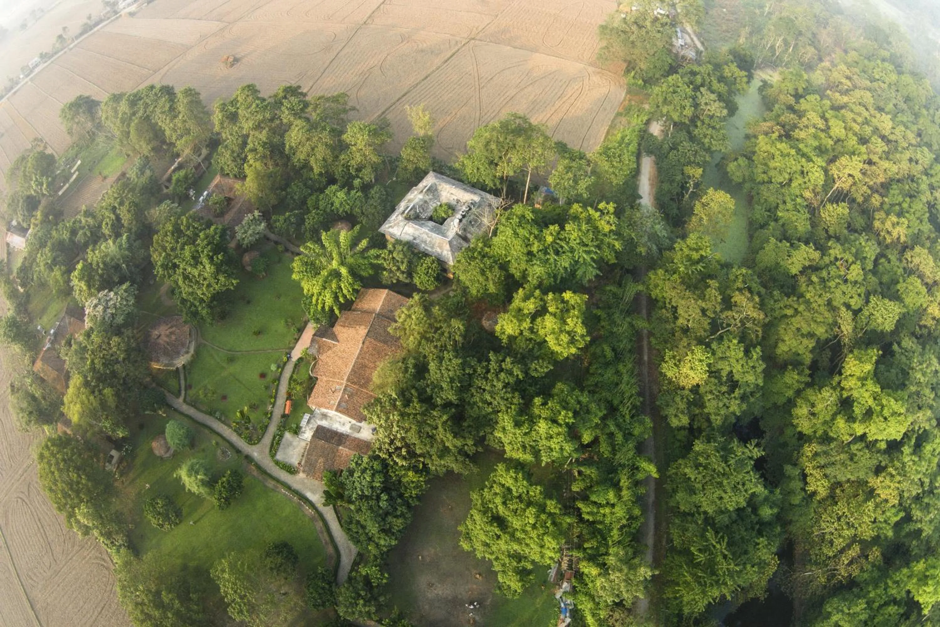 Bird's eye view in Green Mansions Jungle Resort