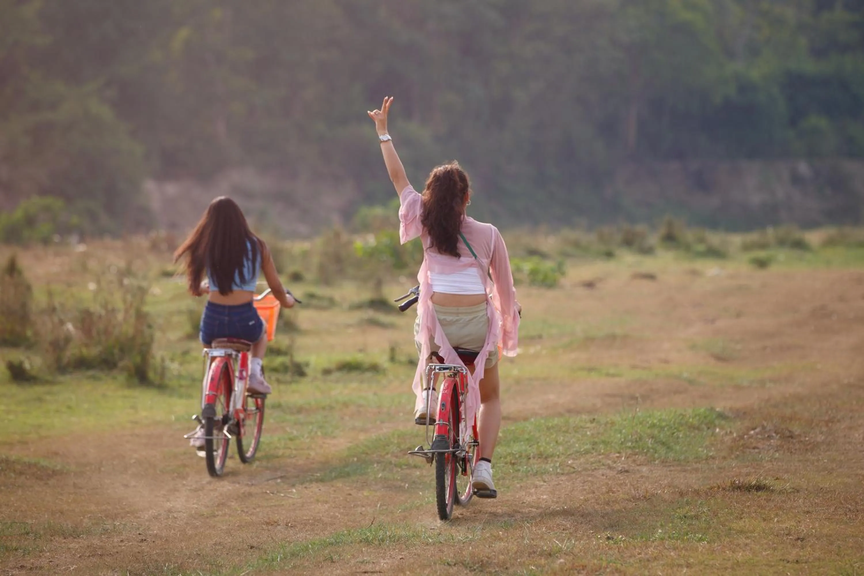 Cycling in Green Mansions Jungle Resort
