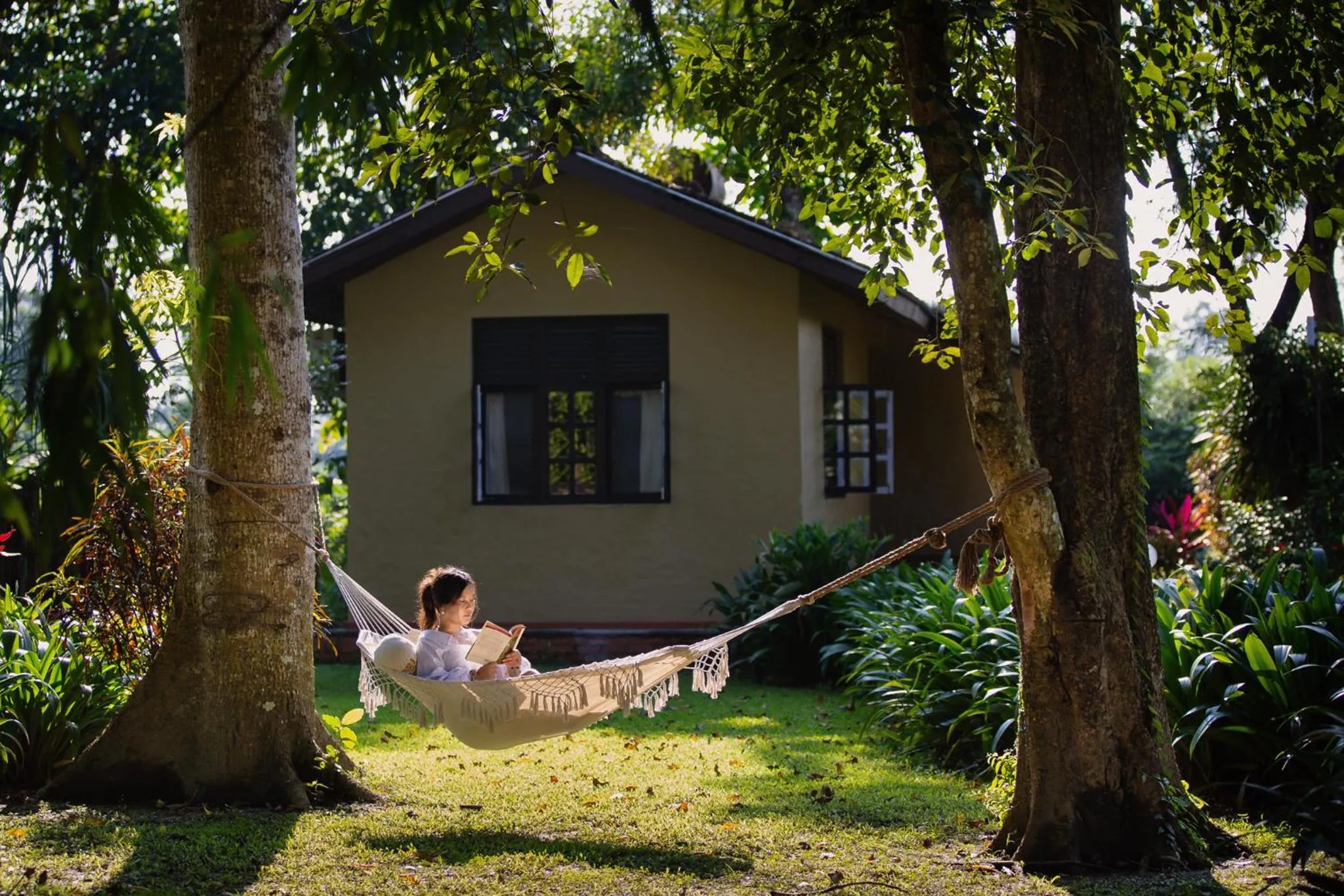 People in Green Mansions Jungle Resort