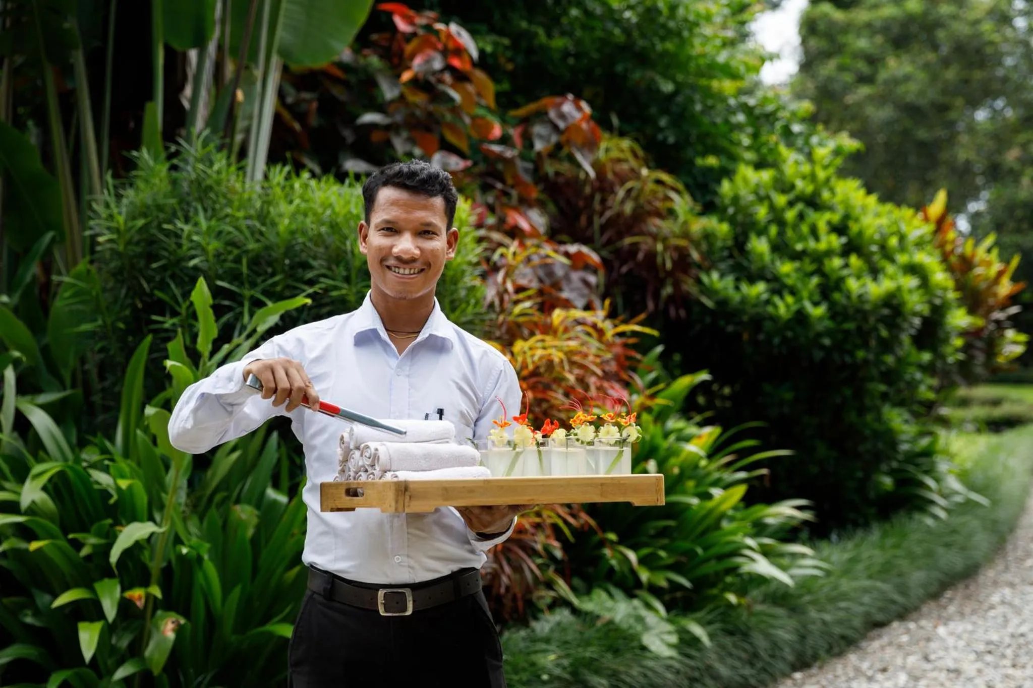 People in Green Mansions Jungle Resort