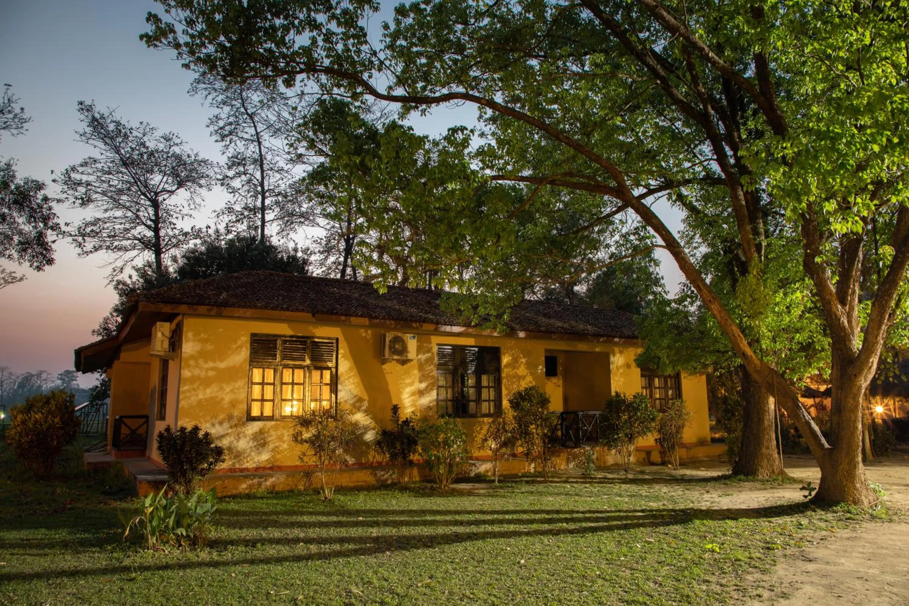 Property building in Green Mansions Jungle Resort