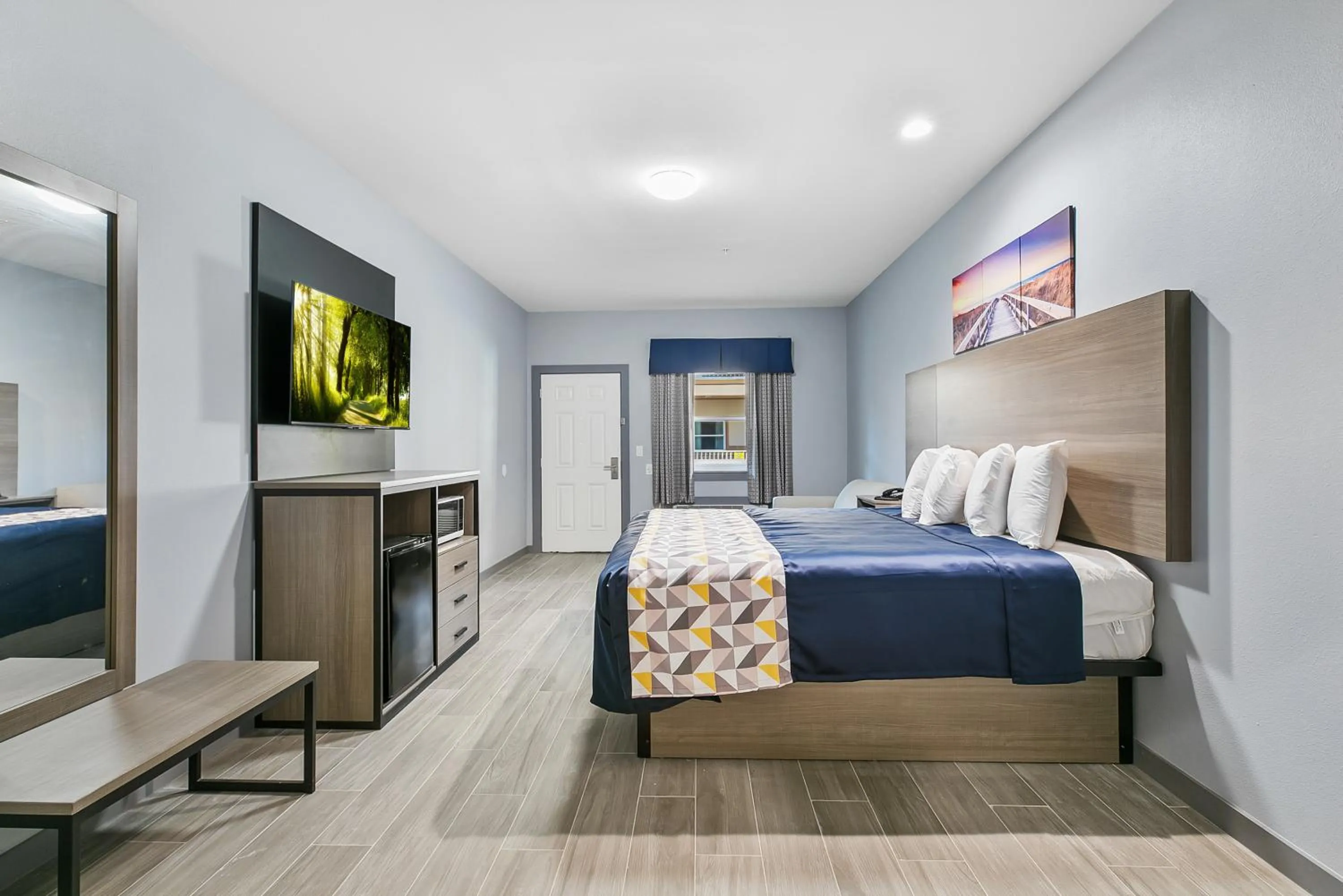 Photo of the whole room, Bed in El Delfín Lodge