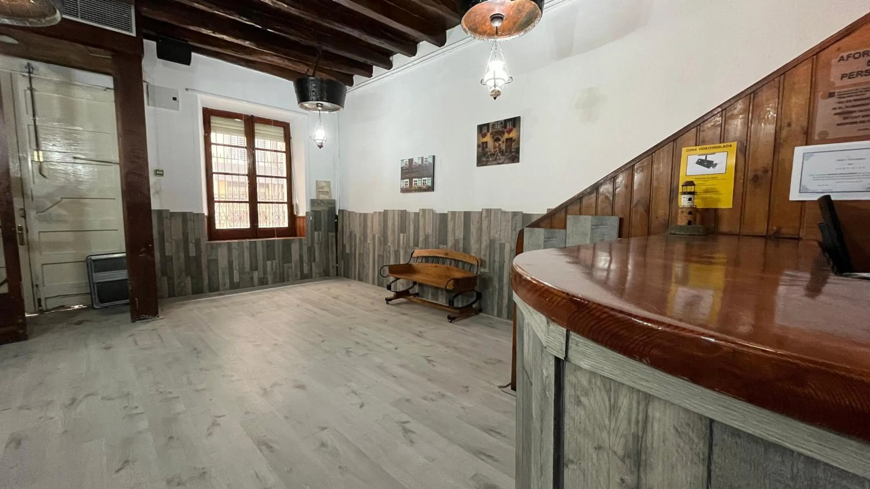 Lobby or reception in Hostal La Premsa