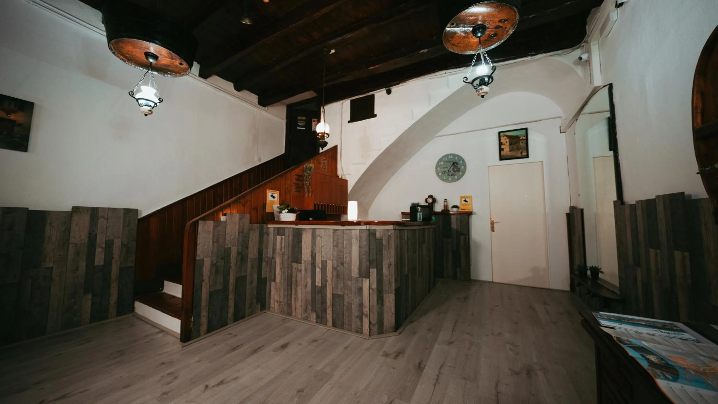 Lobby or reception in Hostal La Premsa